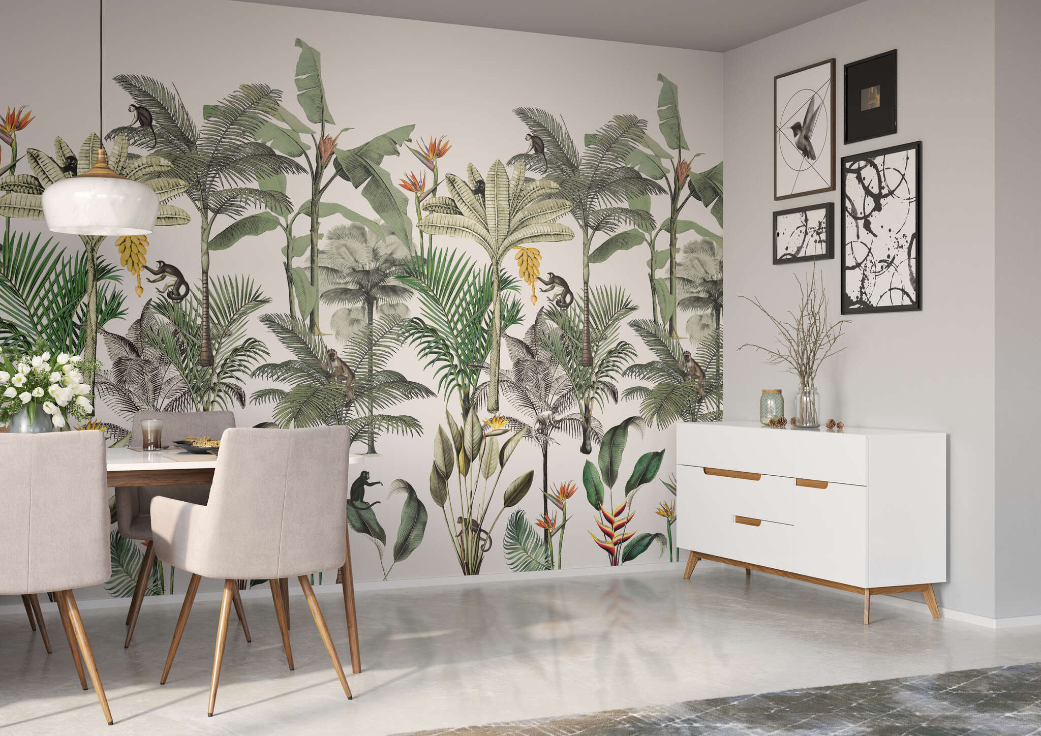 10-539172 Raumsituationen 2 Club botanique wall mural 539172