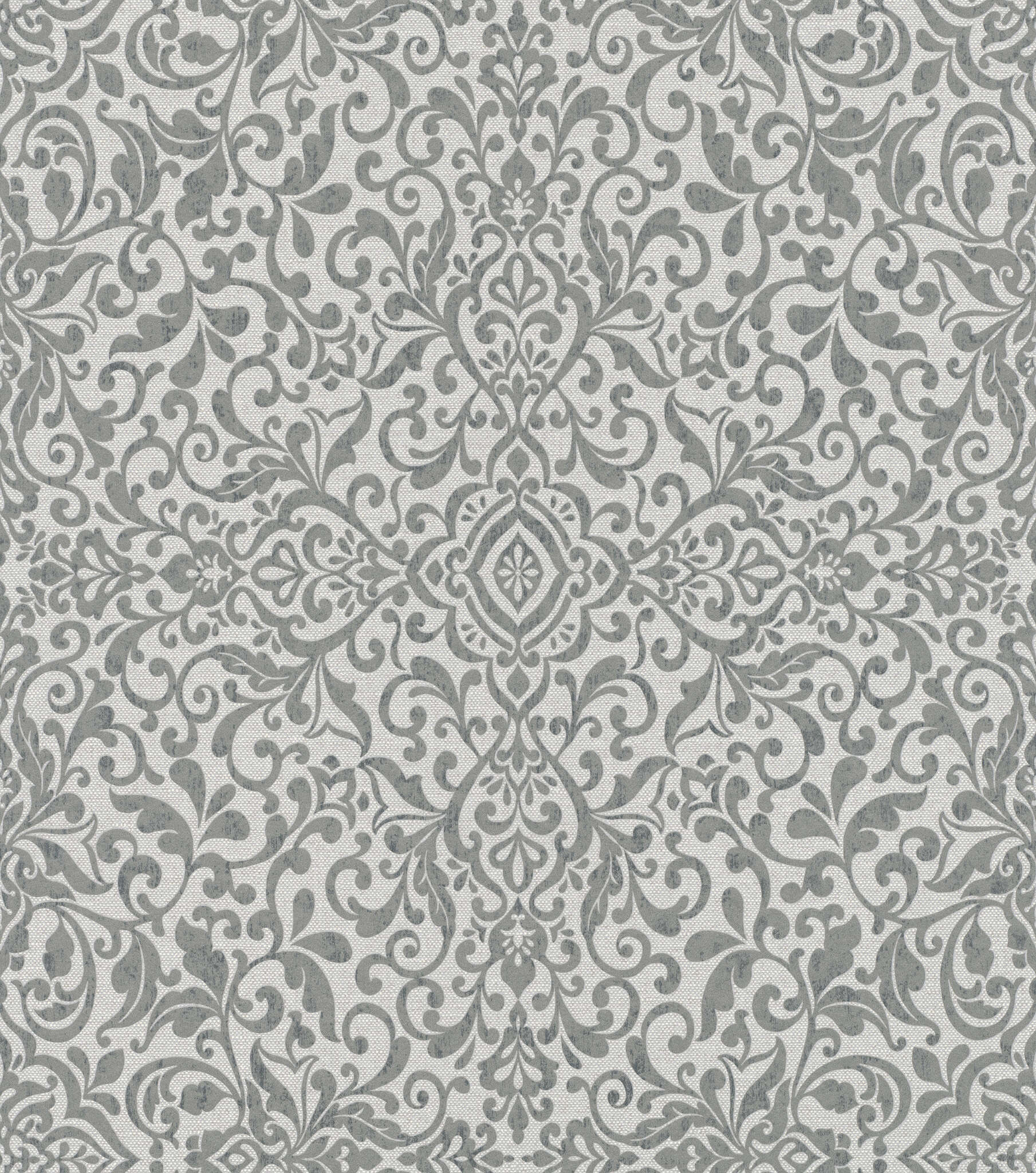 10-412079 Artikelscan 1 Damask Vliestapete in Blau In Bloom - Rosalie 412079