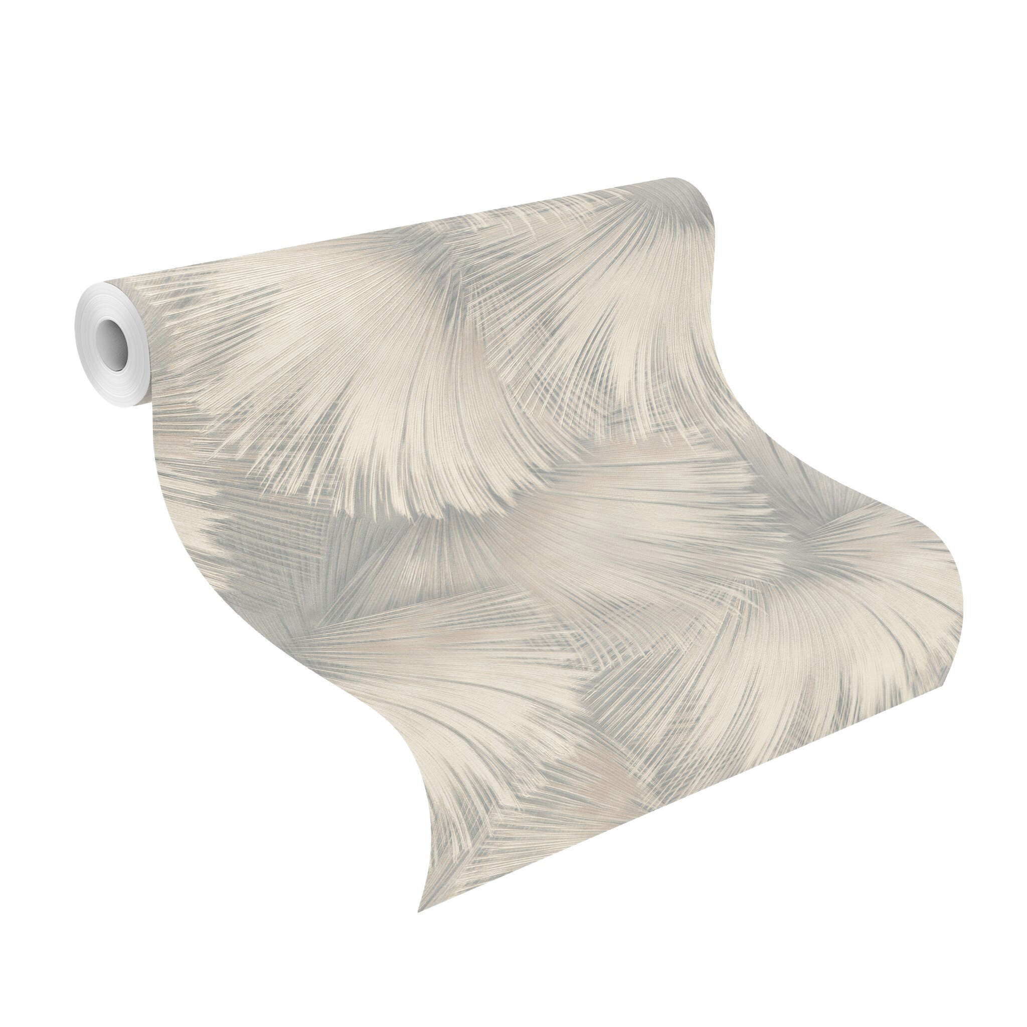 10-659757 Rolle abgerollt 1 Vliestapete in Grau-taupe Incanto 659757