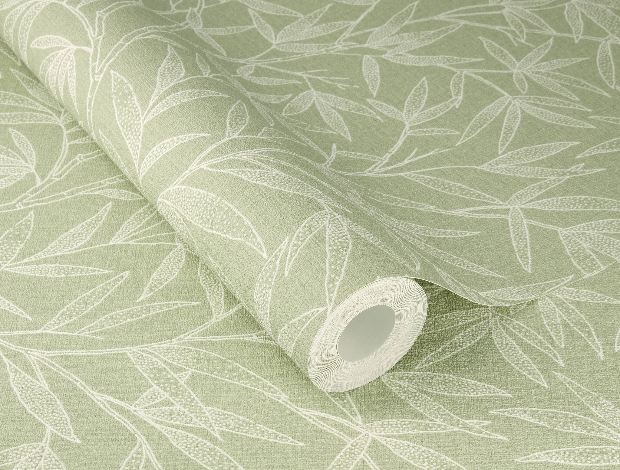 10-983166 Detailaufnahmen 1 Non-woven wallpaper in green-petrol Novella XL 983166