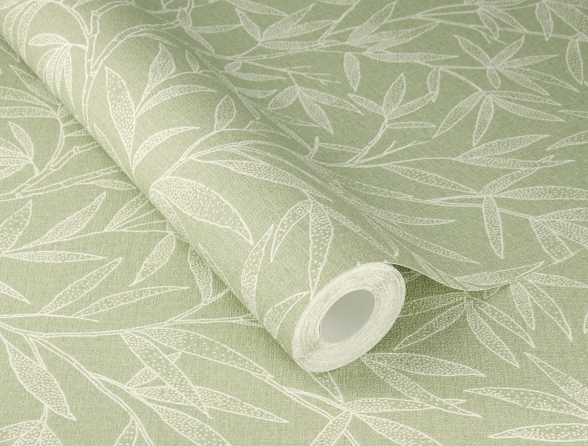 10-983166 Detailaufnahmen 1 Non-woven wallpaper in green-petrol Novella XL 983166