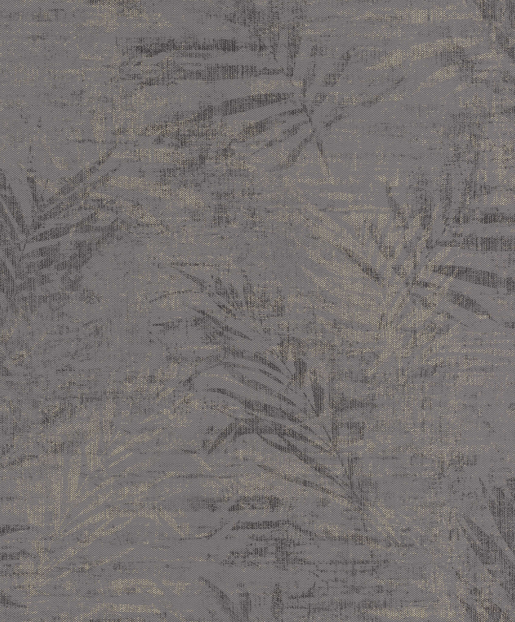 10-546620 Artikelscan 1 Non-woven wallpaper bamboo in dark gray 546620