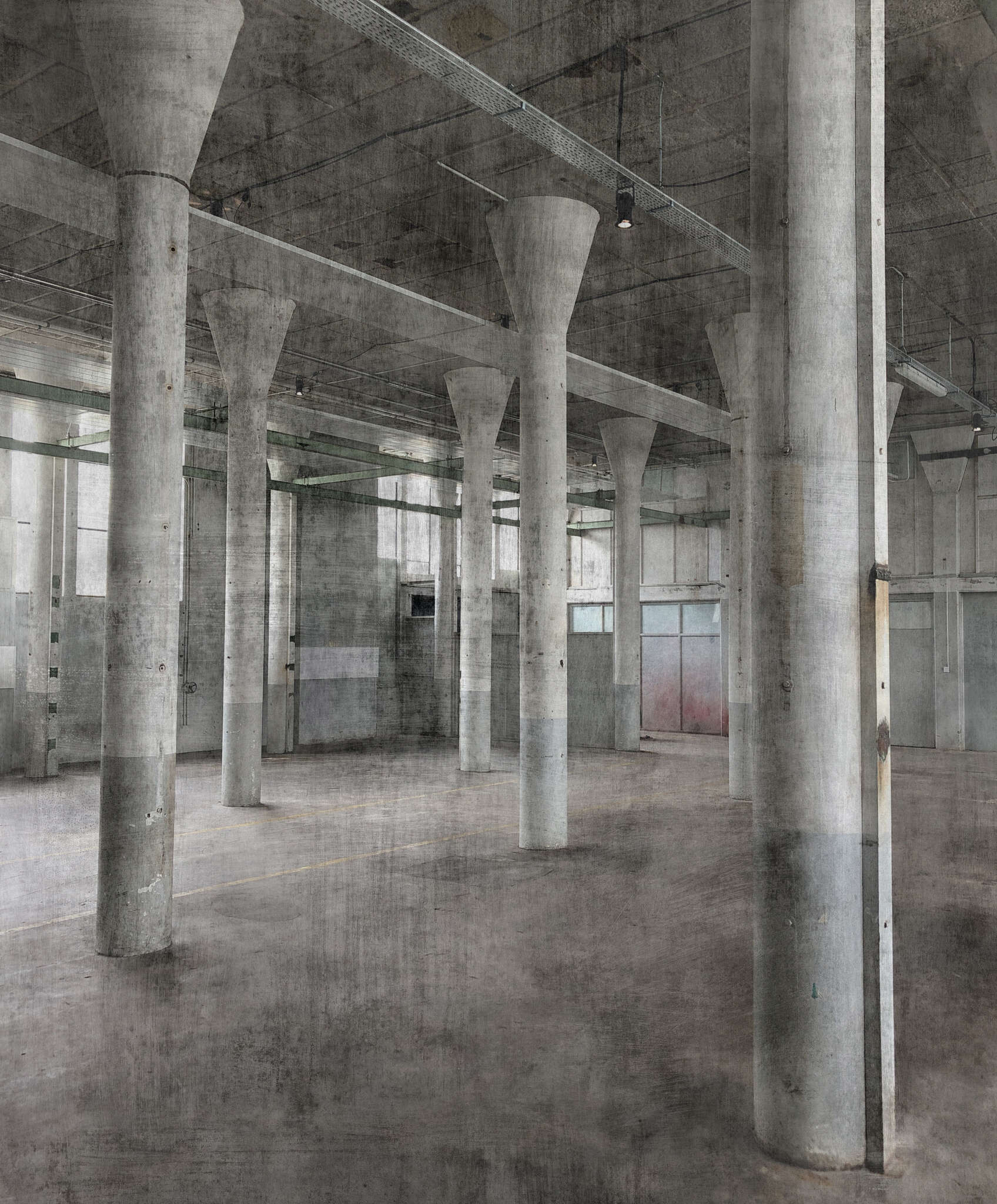 10-429725 Produktabbildung (ohne Scans) 1 Factory IV Factory Floor Wallpaper 429725