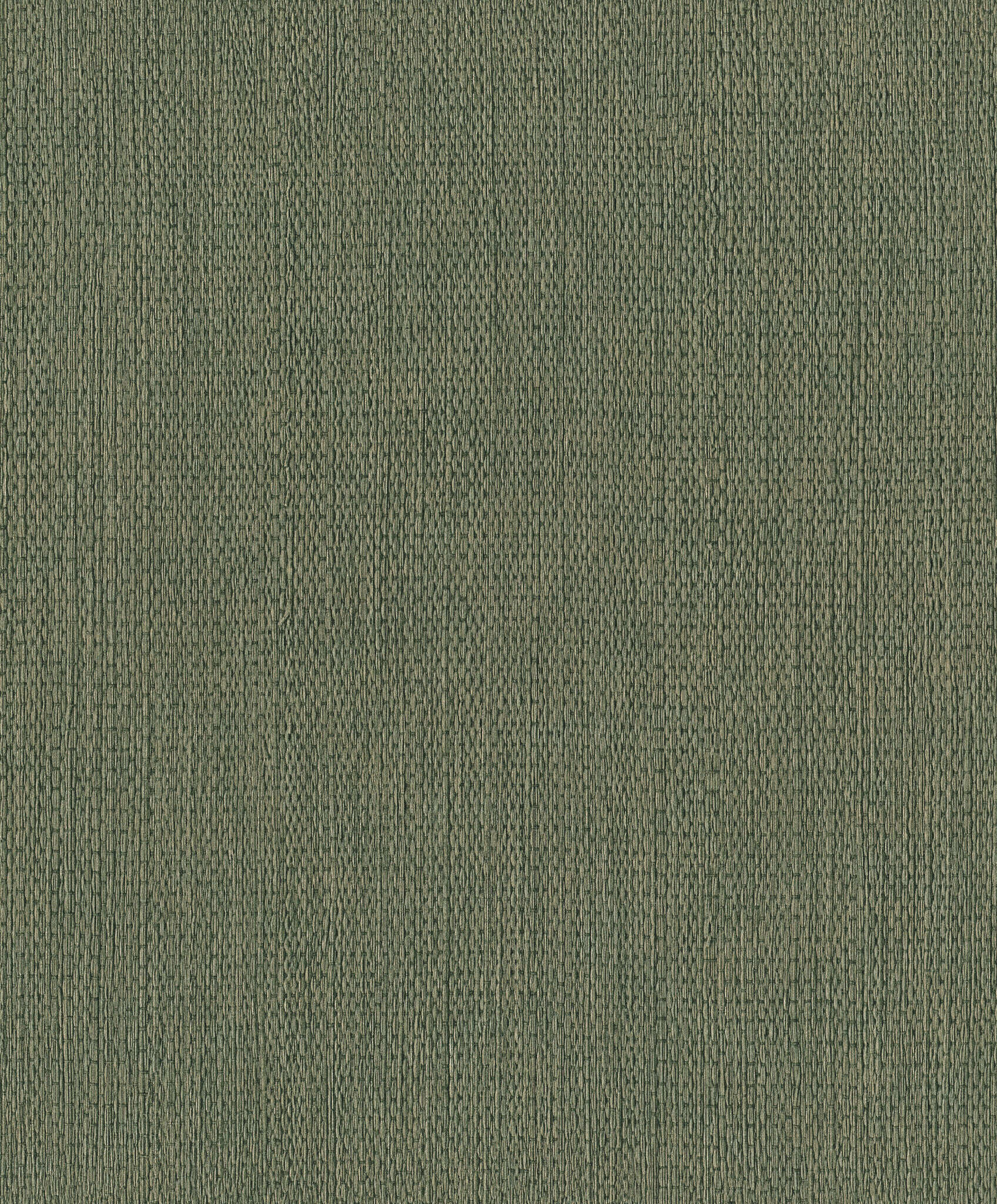 Vliestapete mit Naturfaser-Optik in Grün - Noble Zen Golden Wabi 435573