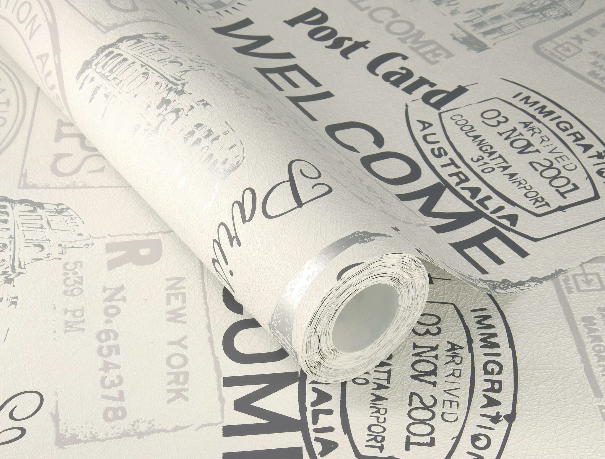 10-430172 Detailaufnahmen 1 Papier peint intissé gris Selection Relief/Voile 430172