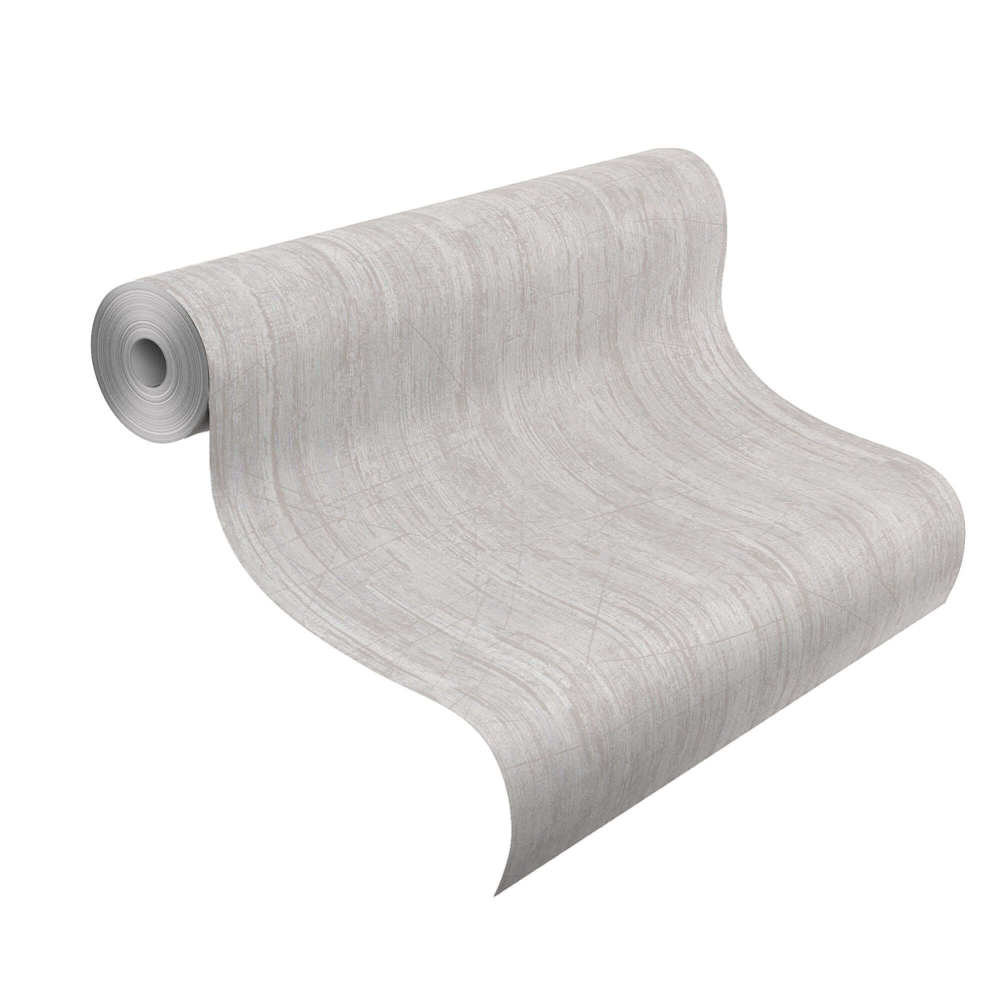 10-480955 Rolle abgerollt 2 Rollenabbildung mit Tapete mit Putzstruktur