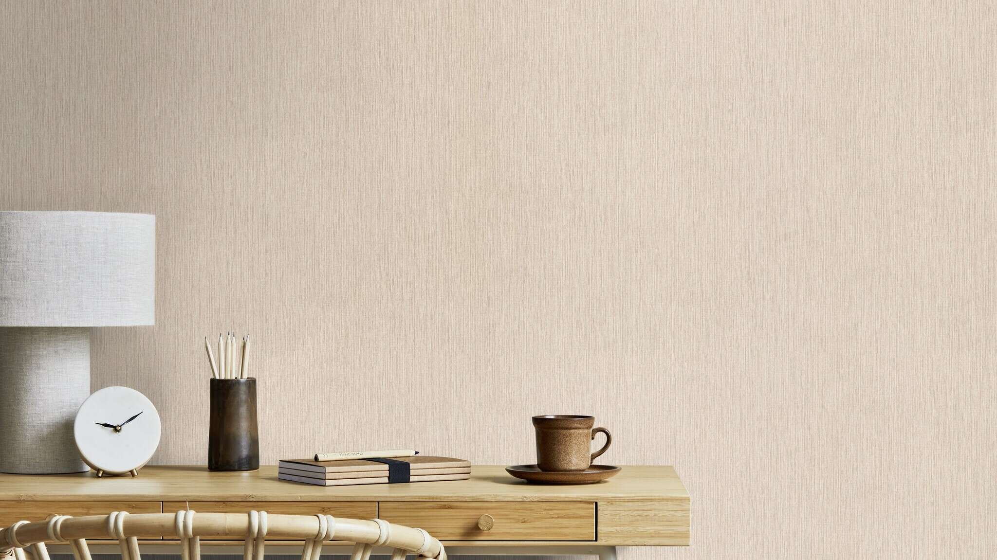 10-941739 Raumsituationen 1 Papier peint intissé beige-turquoise Golden Hour 941739