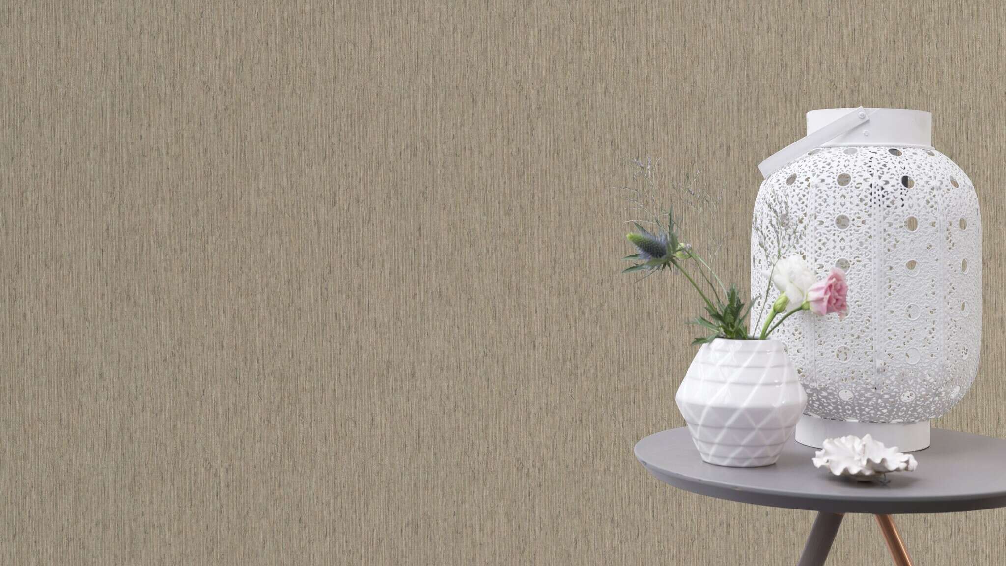 10-571059 Raumsituationen 2 Papier peint intissé gris Back To Nature 571059