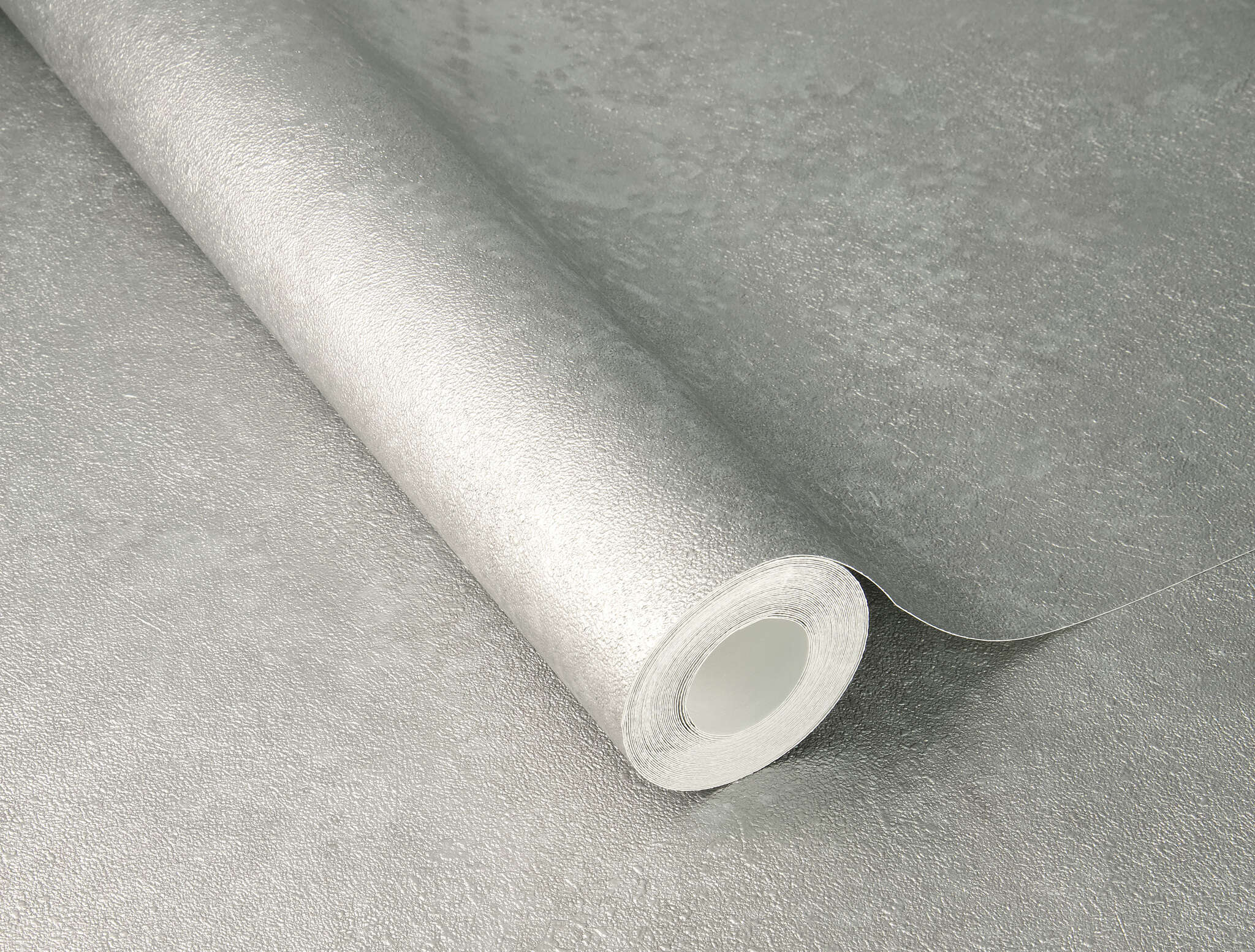 10-910582 Detailaufnahmen 1 Metal look non-woven wallpaper in gray-dark gray Selection double wide 910582