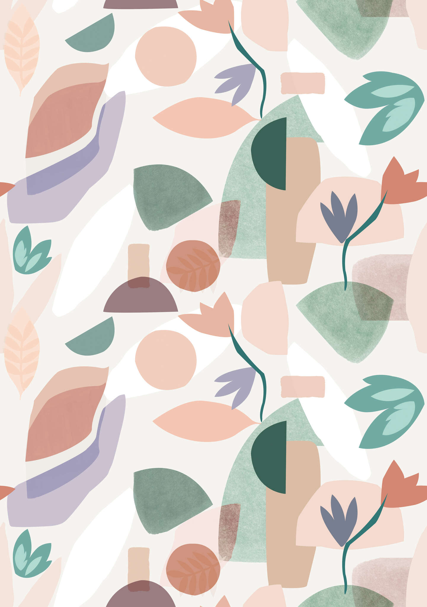 10-300110 Artikelscan 1 Wall mural Pieces in Green | Roomblush - RB255