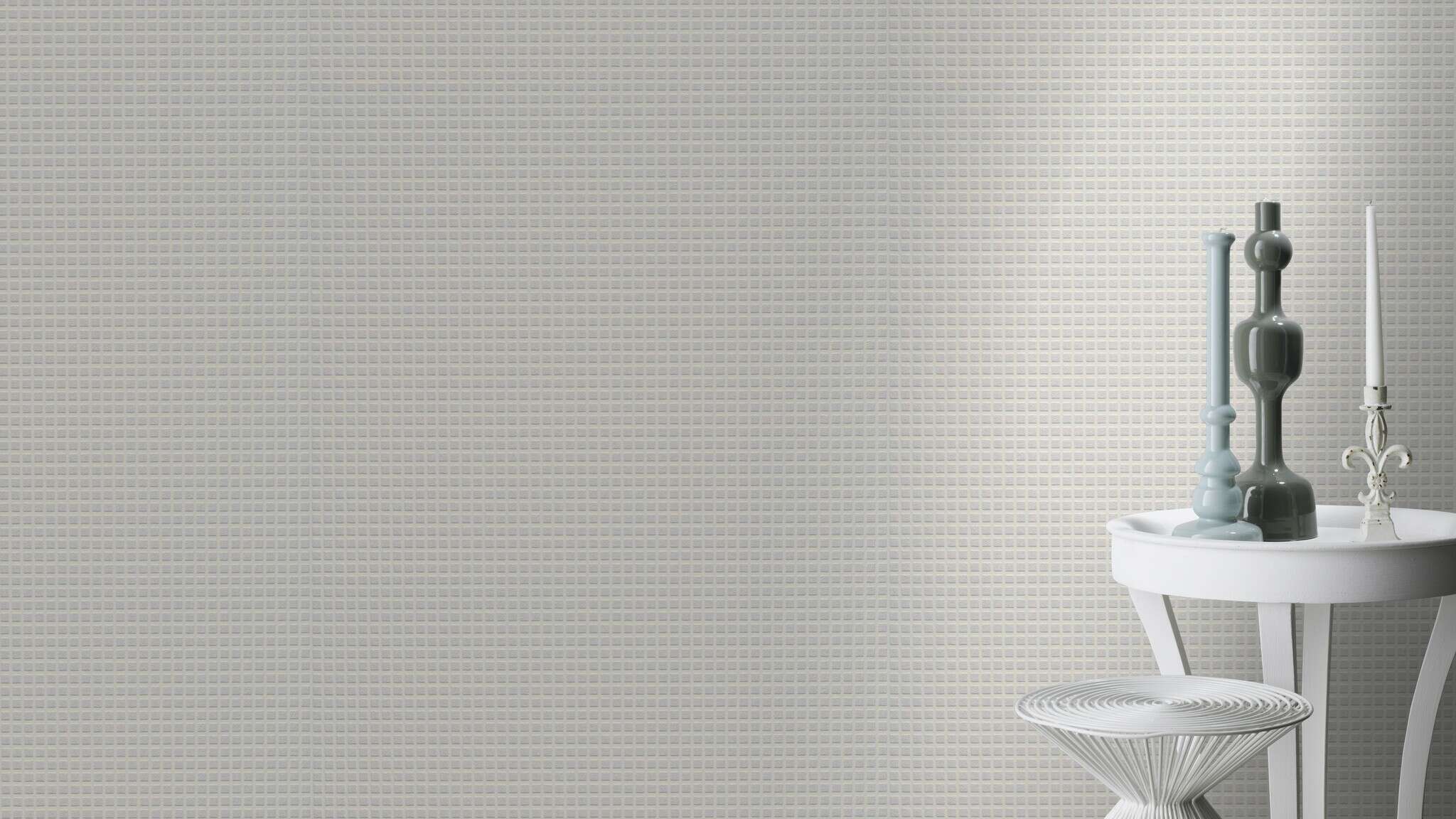 10-326925 Raumsituationen 1 Bauhaus wallpaper white paintable 326925