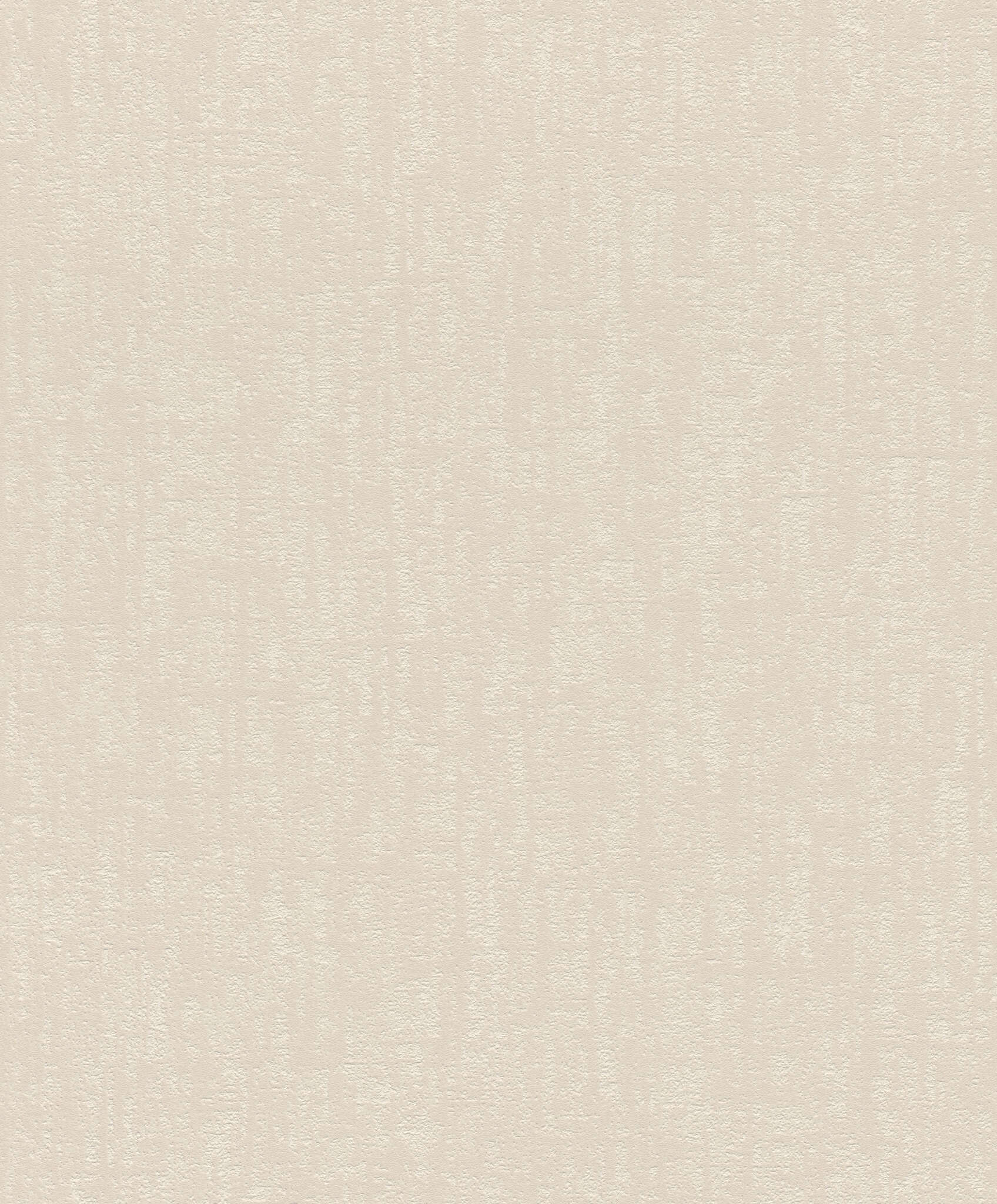10-314618 Artikelscan 1 Textured plain wallpaper in warm beige with a fine linen look.