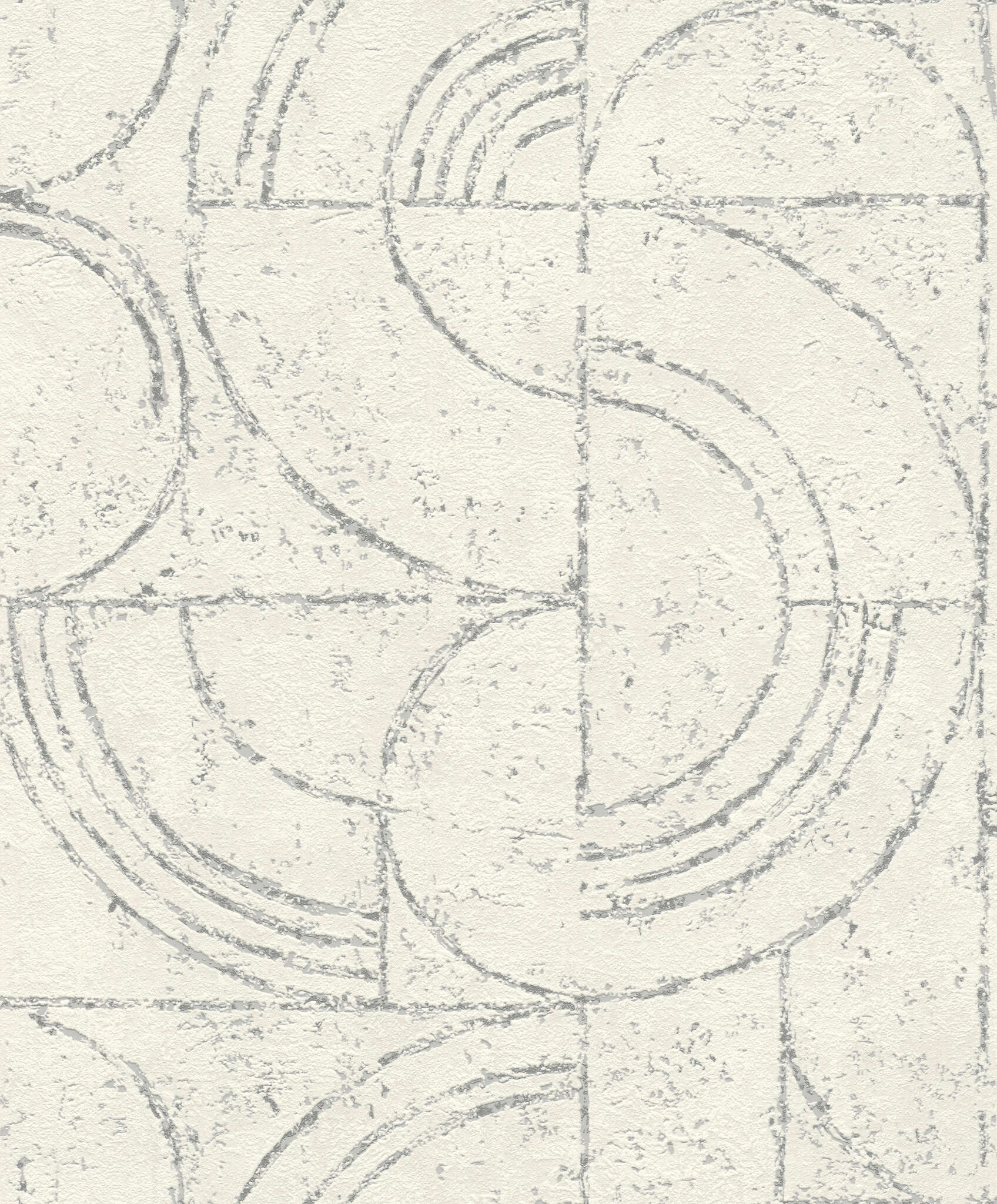 10-653618 Artikelscan 1 Graphic non-woven wallpaper in white-cream white Welcome Home 653618