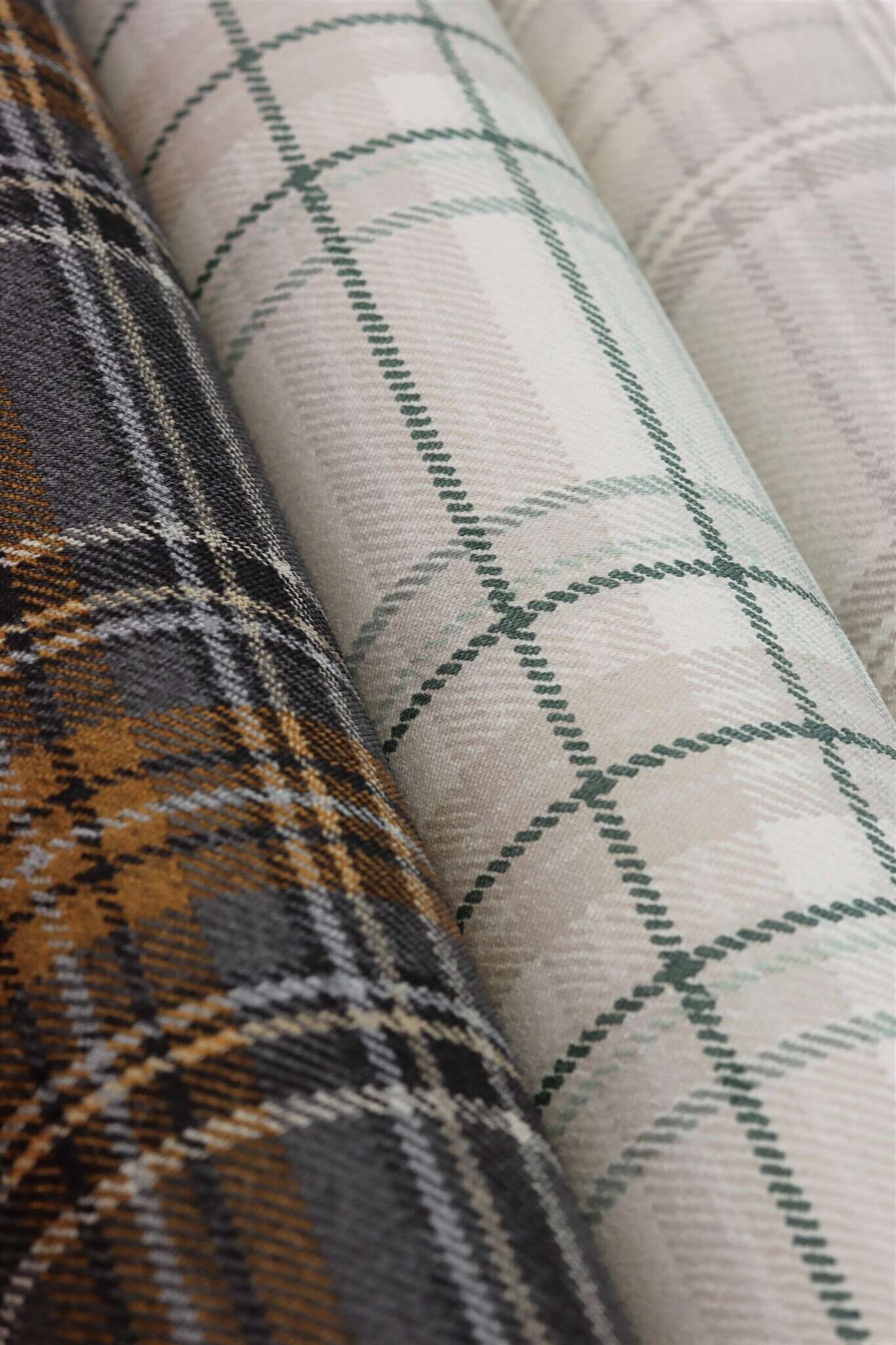 10-537437 Detailaufnahmen 8 Image détaillée de Papier peint à motif tartan