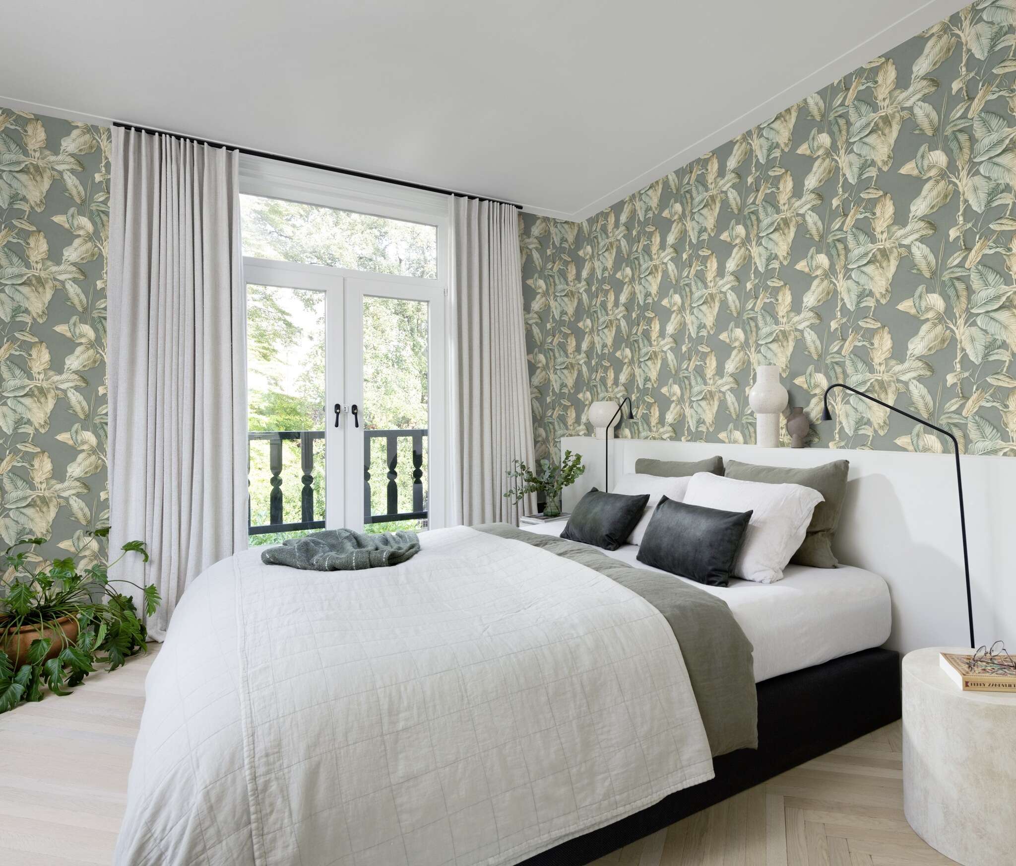10-571462 Raumsituationen 1 Papier peint intissé bleu Back To Nature 571462