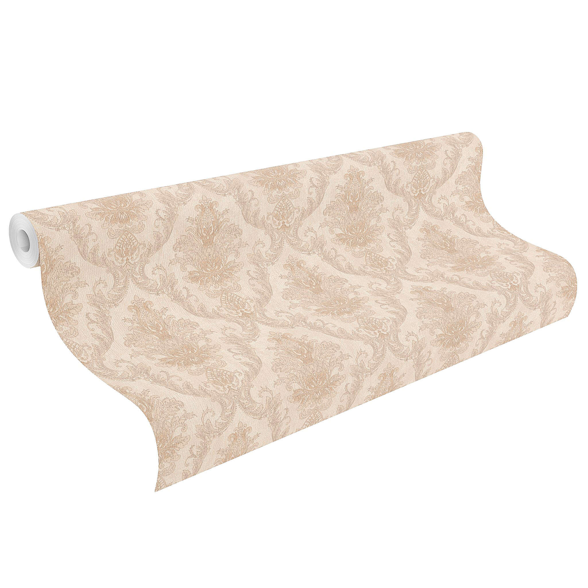 10-941265 Rolle abgerollt 1 Ornamente Vliestapete in Beige-türkis Golden Hour 941265