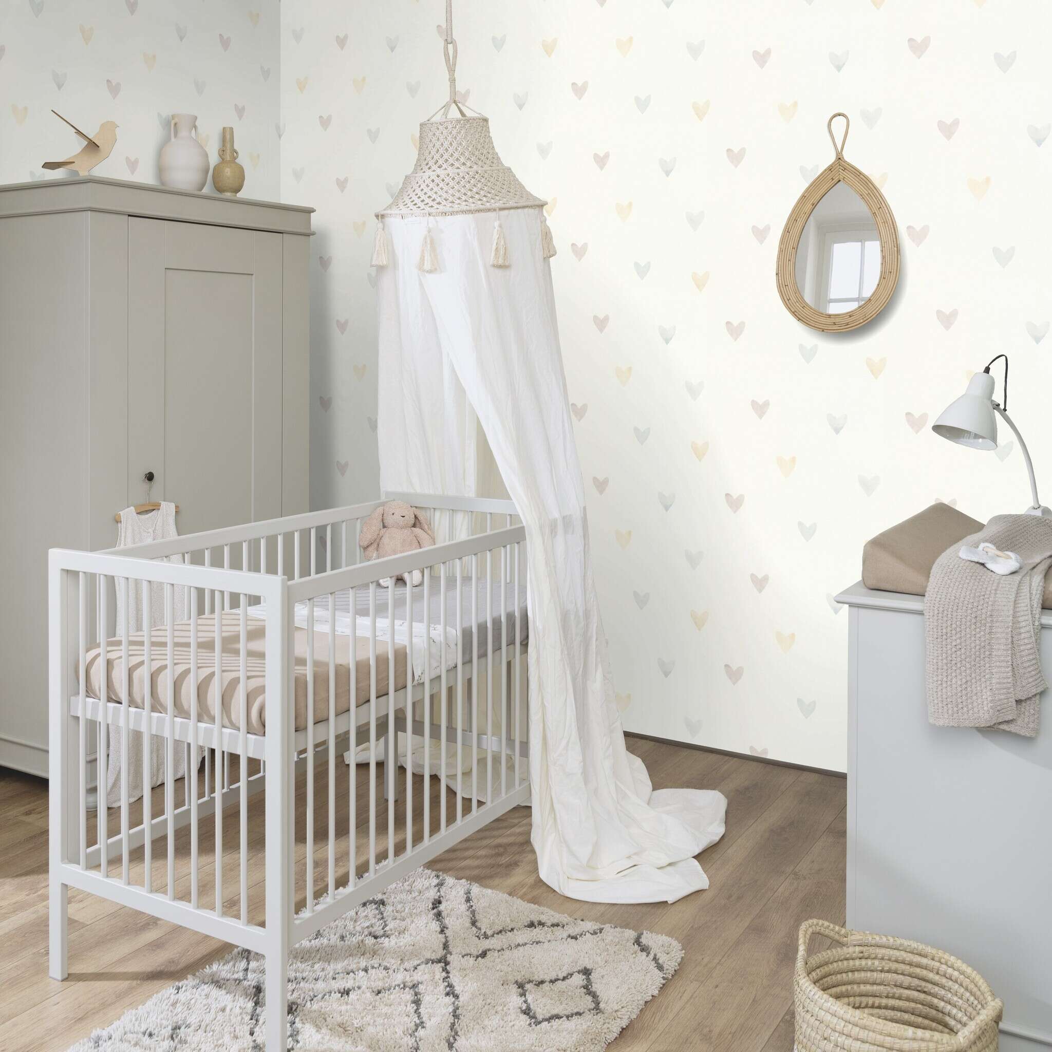 10-301724 Raumsituationen 4 Vliestapete in Blau Kids World II 301724