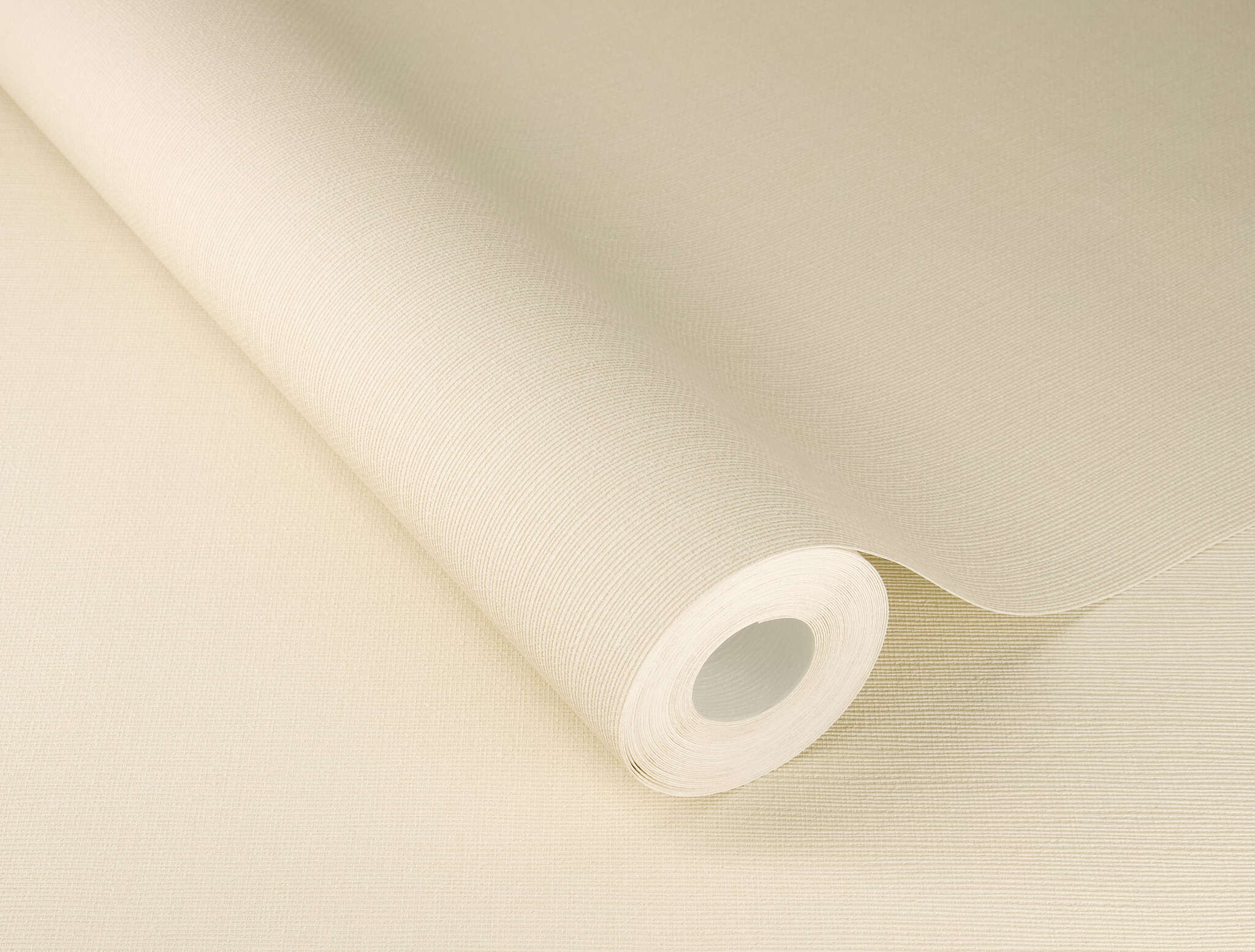 10-981506 Detailaufnahmen 1 Leinenoptik Vliestapete in Creme-braun Unitex 981506
