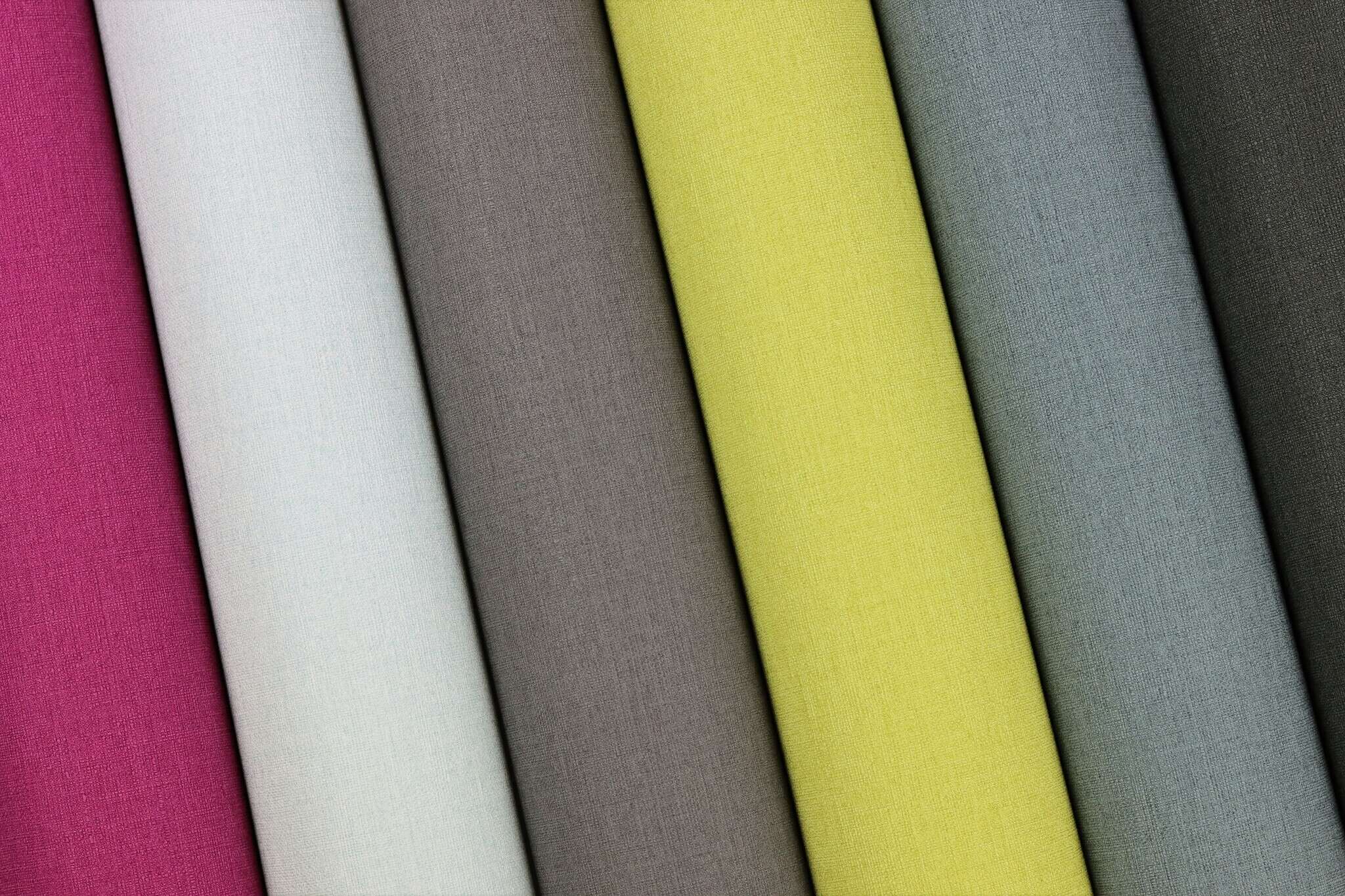 10-449839 Detailaufnahmen 1 Textile look non-woven wallpaper in yellow Selection 449839