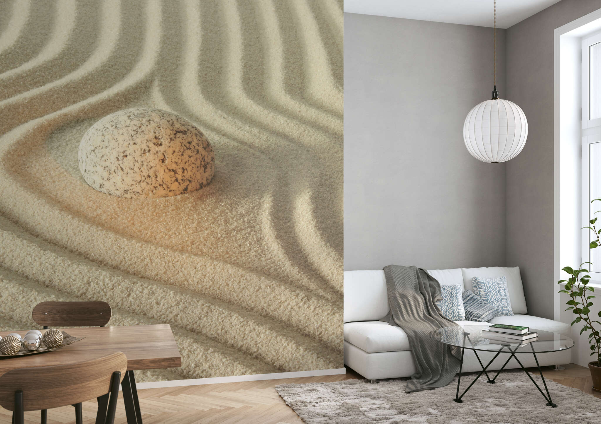 10-893304 Raumbilder 2 Papier peint intissé beige Magicwalls (livret) 893304