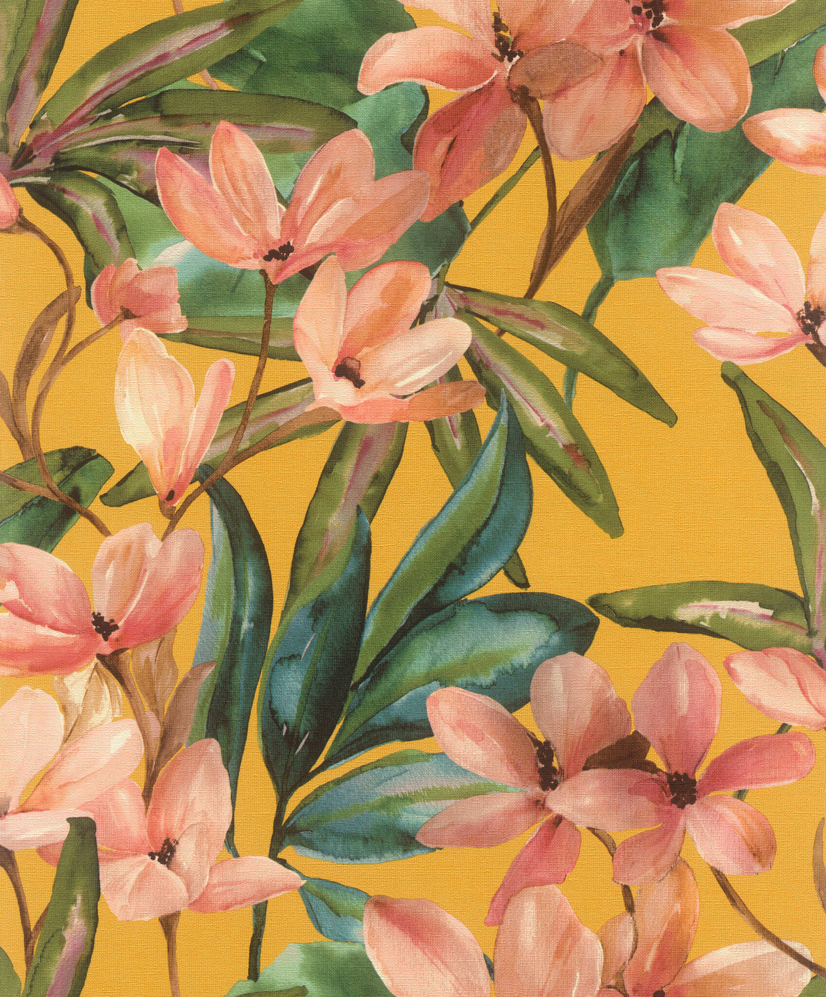 Selbstklebende Tapete Magnolia 371130 - Magnolien in Aquarelloptik Selbstklebende Tapete Magnolia 371130 - Magnolien in Aquarelloptik