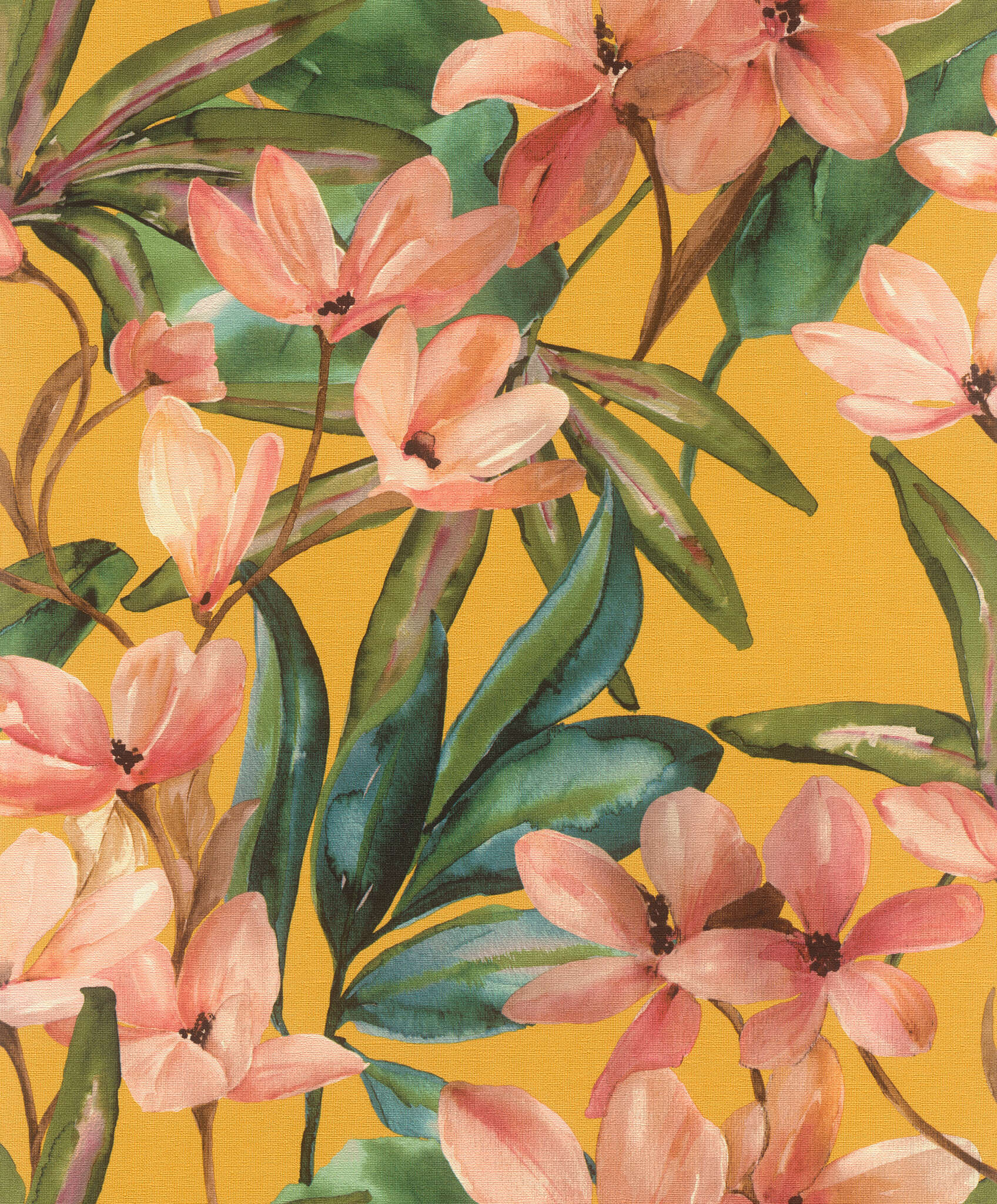 Selbstklebende Tapete Magnolia 371130 - Magnolien in Aquarelloptik Selbstklebende Tapete Magnolia 371130 - Magnolien in Aquarelloptik