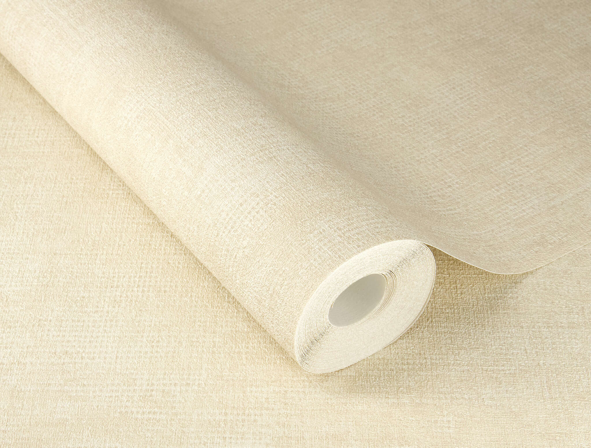10-816136 Detailaufnahmen 1 Leinenstruktur Vliestapete in Beige #followusaround 816136