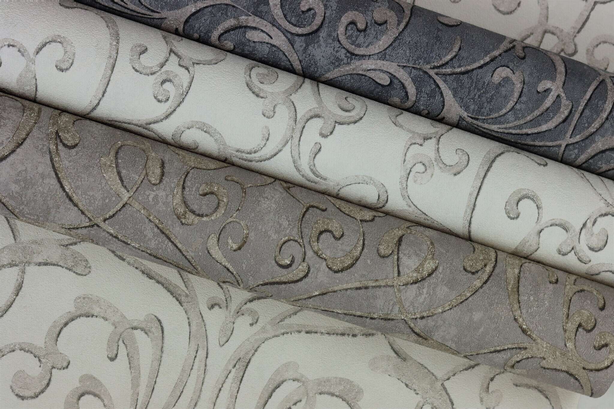 10-651614 Detailaufnahmen 7 Papier peint intissé beige-taupe clair Selection 651614