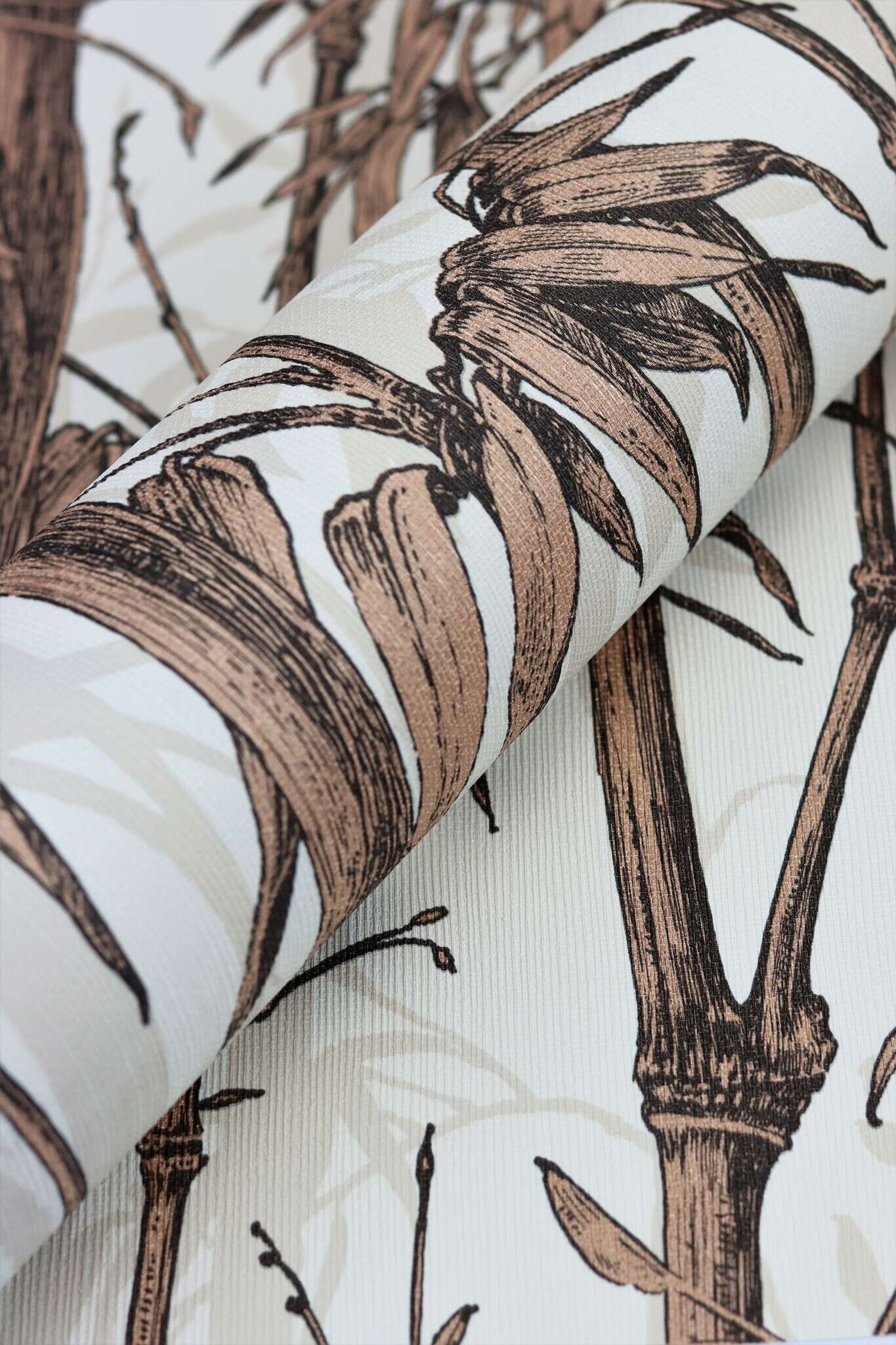 10-484878 Detailaufnahmen 13 Non-woven wallpaper in brown-Sepia Selection 484878