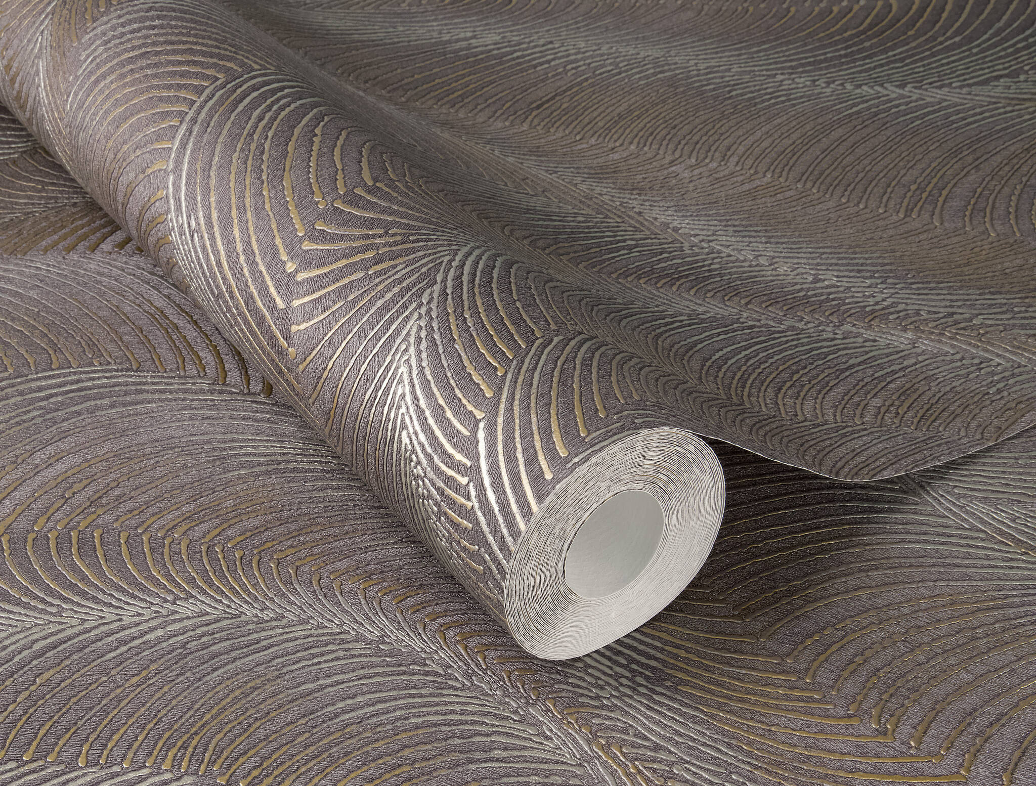 10-977936 Detailaufnahmen 1 Papier peint intissé gris-champagne Incanto 977936