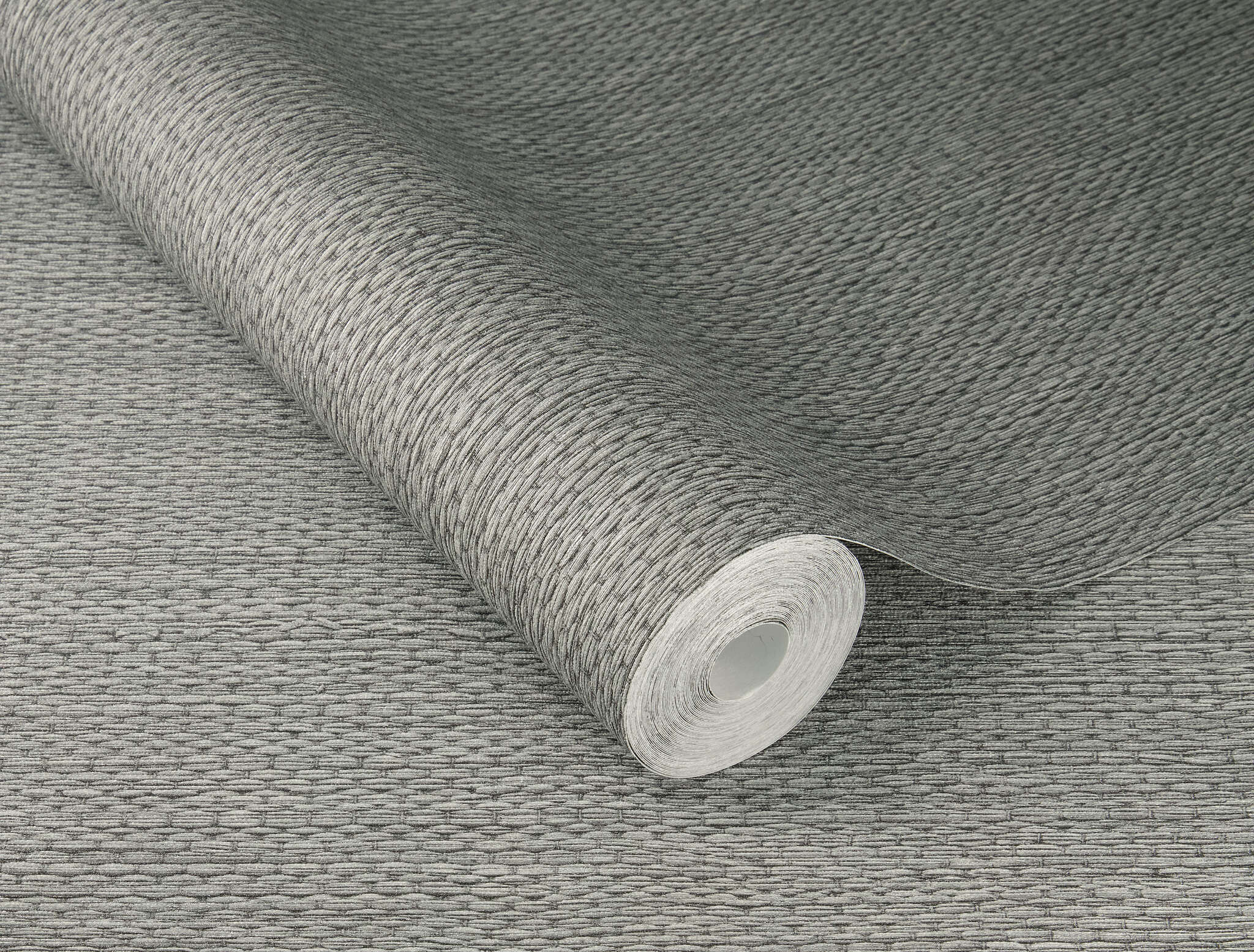10-435542 Detailaufnahmen 1 Non-woven wallpaper in grey - Noble Zen 435542