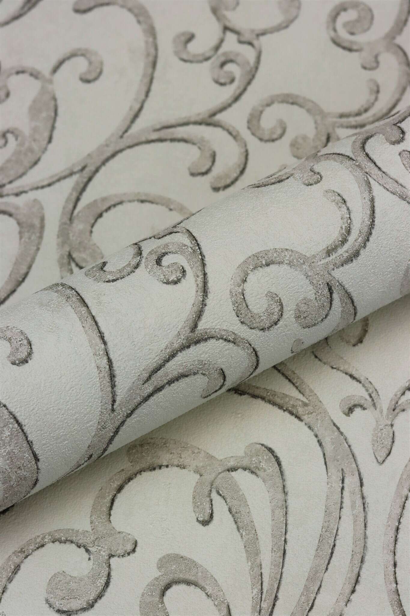 10-651607 Detailaufnahmen 7 Non-woven wallpaper in white-cream white Selection 651607