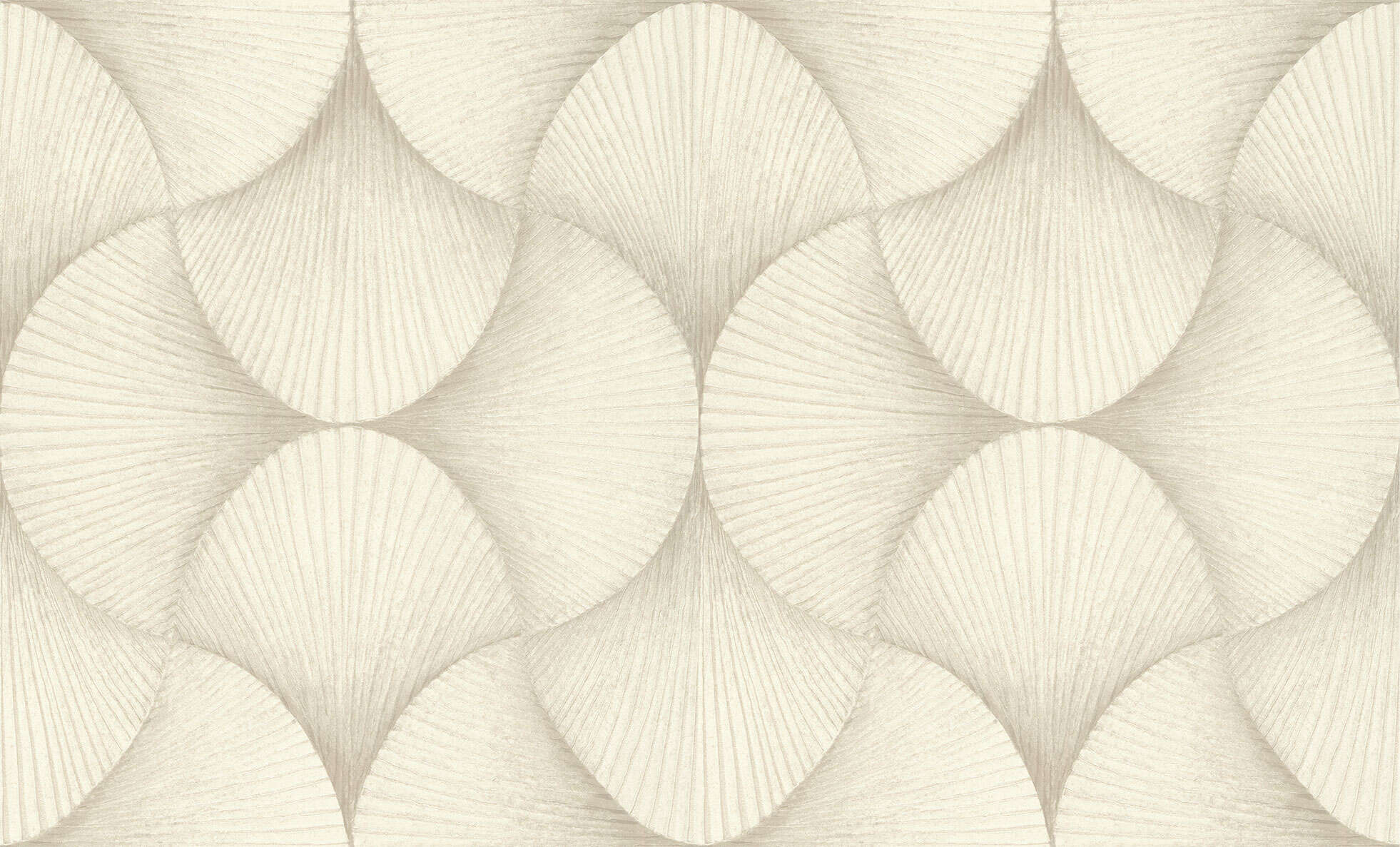 10-978216 Artikelscan 1 Graphic wallpaper with three-dimensional shells and grooved texture
