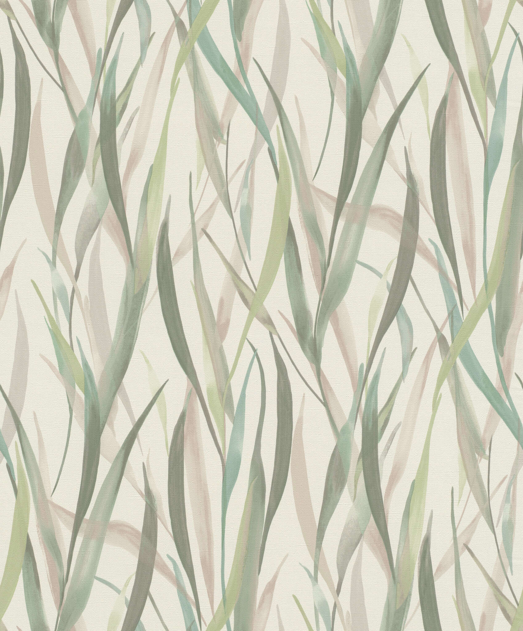 10-330212 Artikelscan 1 Grüne Aquarell-Gräser auf hellem Untergrund – frische Naturatmosphäre für moderne Räume.