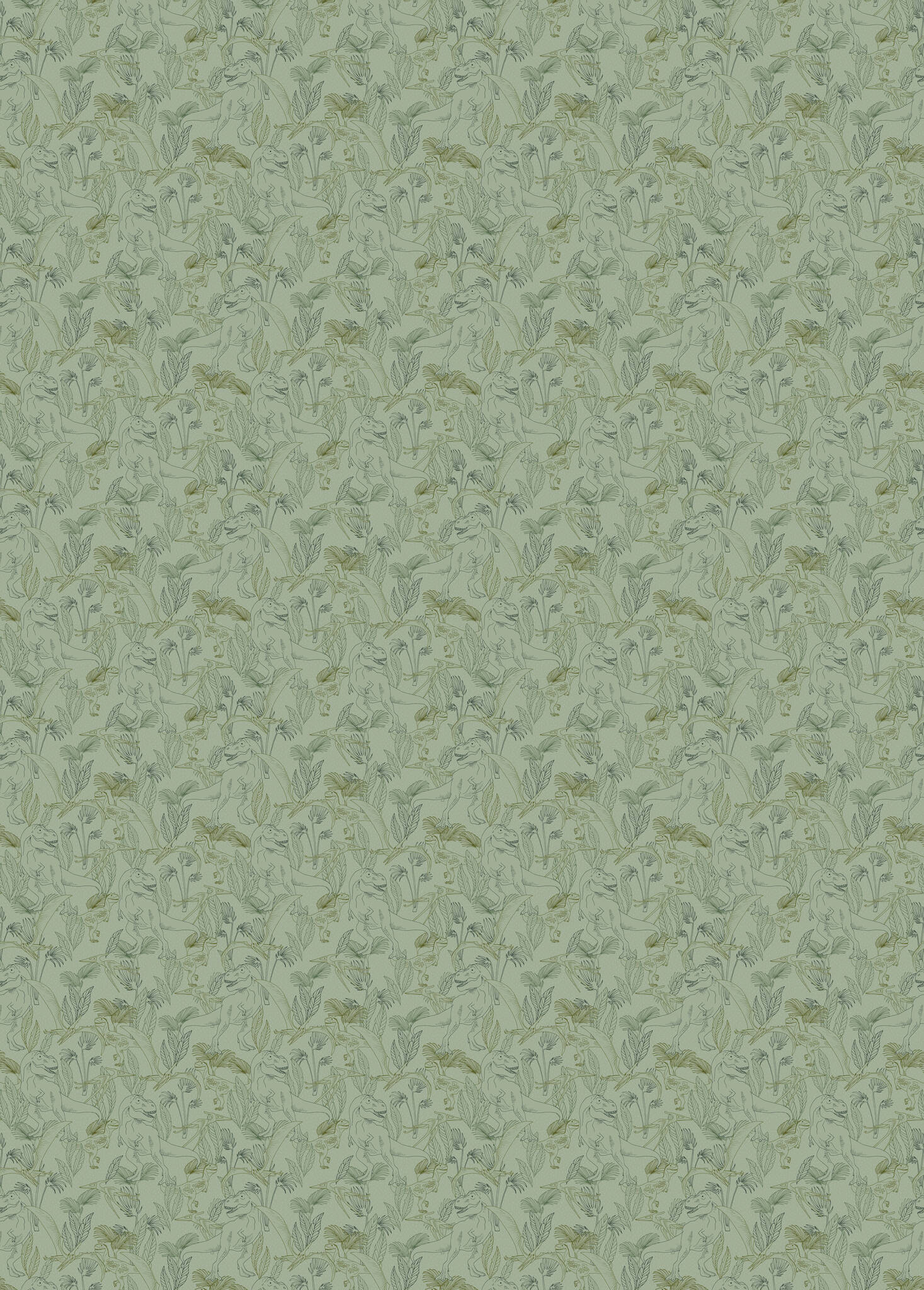 10-300129 Artikelscan 1 Wall mural Dino in Green | Roomblush - RB223