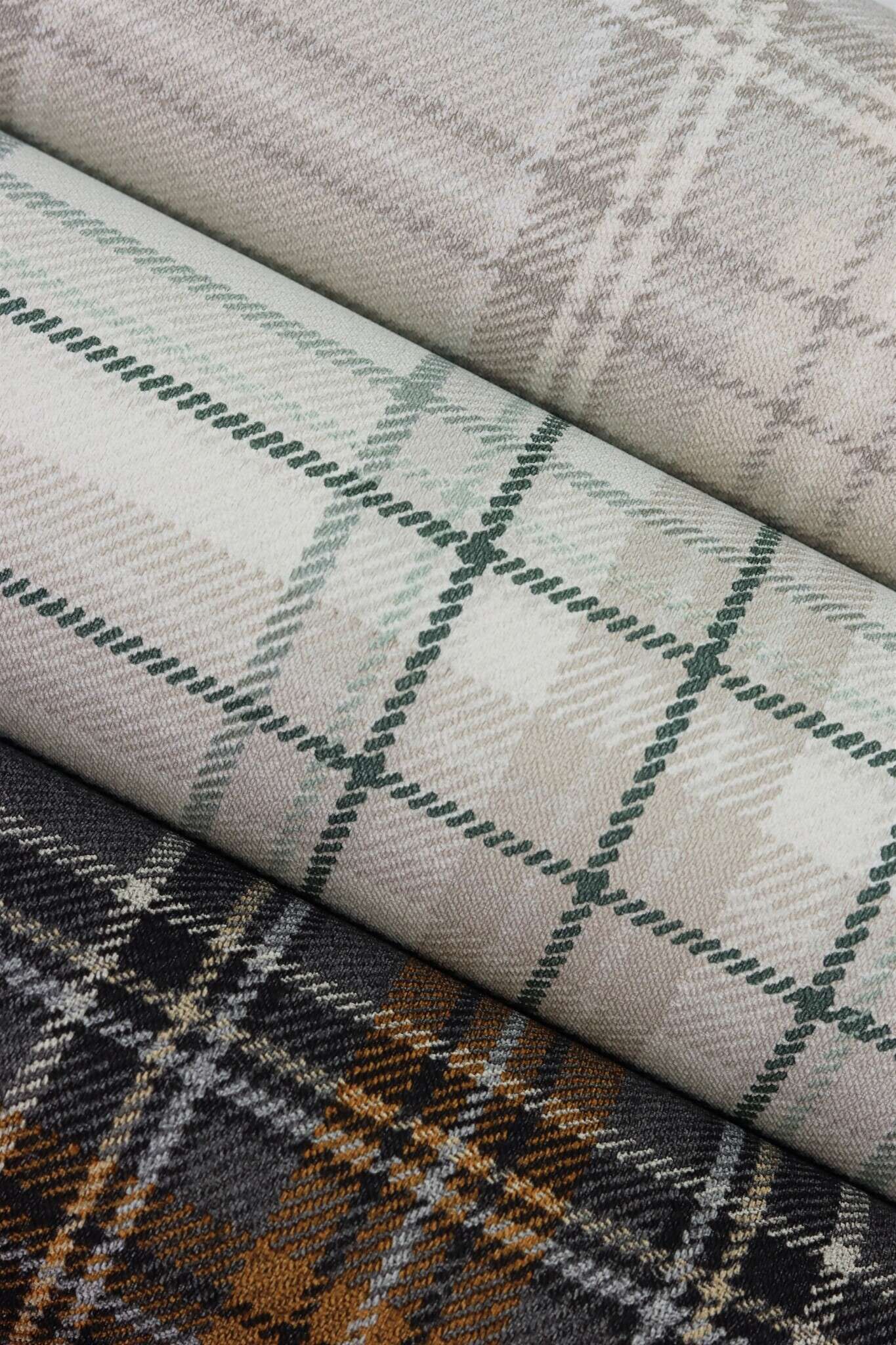 10-537437 Detailaufnahmen 10 Image détaillée de Papier peint à motif tartan