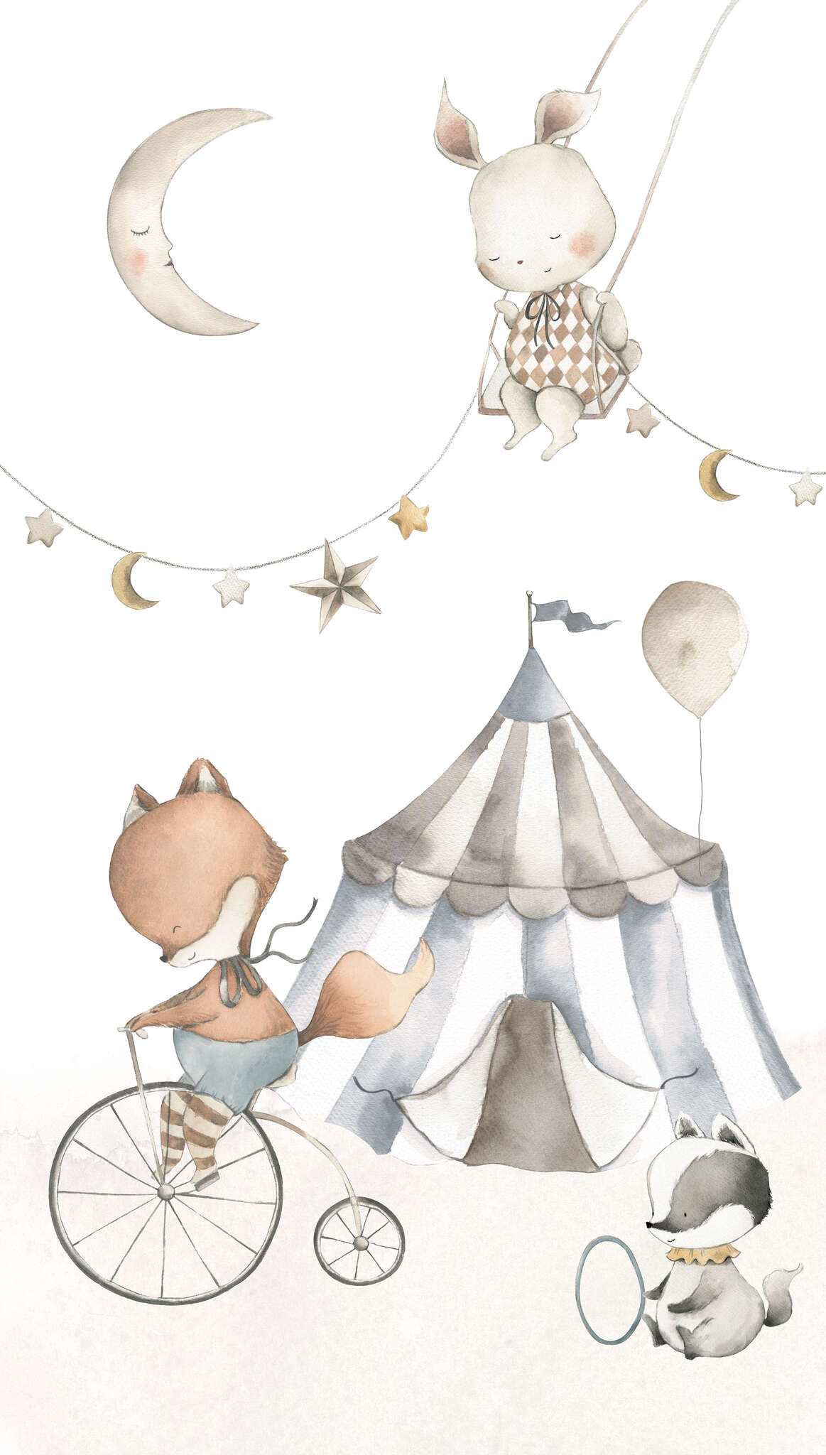 10-367928 Artikelscan 1 Vliestapete in Blau Kids World II 367928