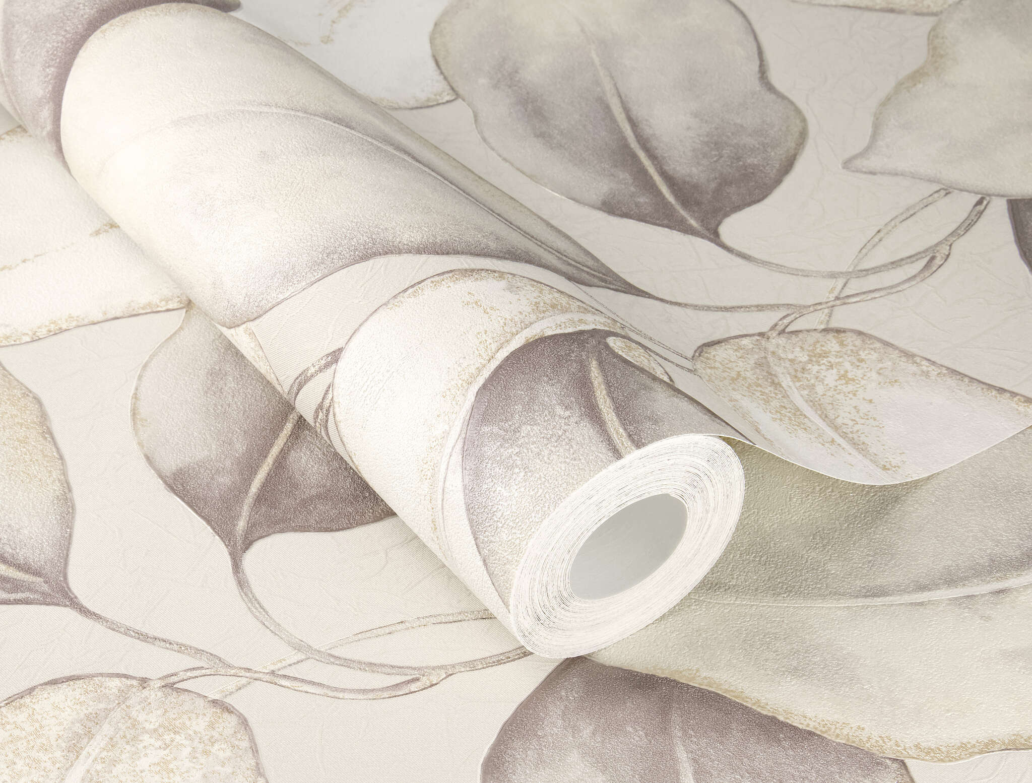 10-659856 Detailaufnahmen 1 Papier peint intissé gris-taupe Incanto 659856