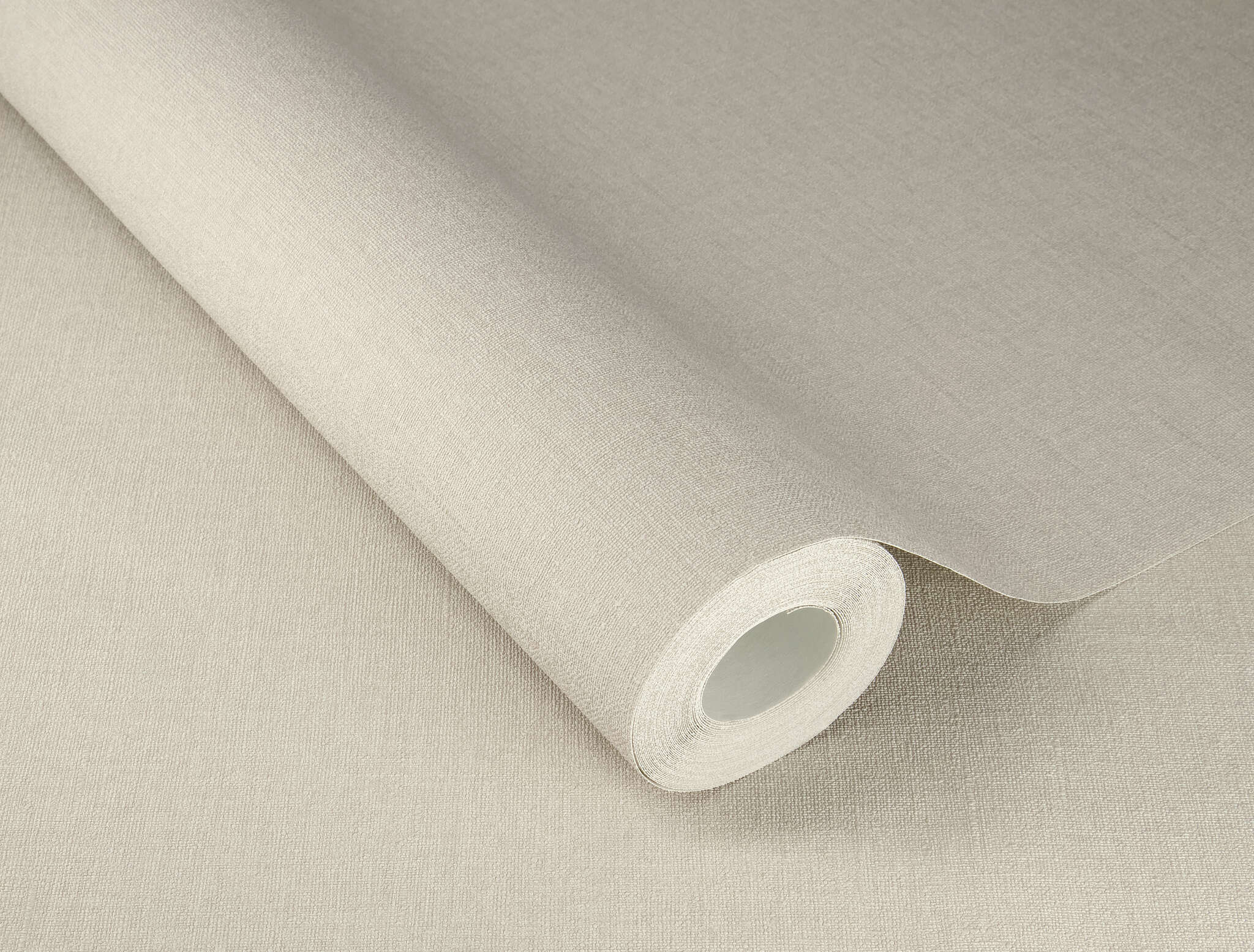 10-981179 Detailaufnahmen 1 Linen look non-woven wallpaper in gray-light gray My Cottage 981179