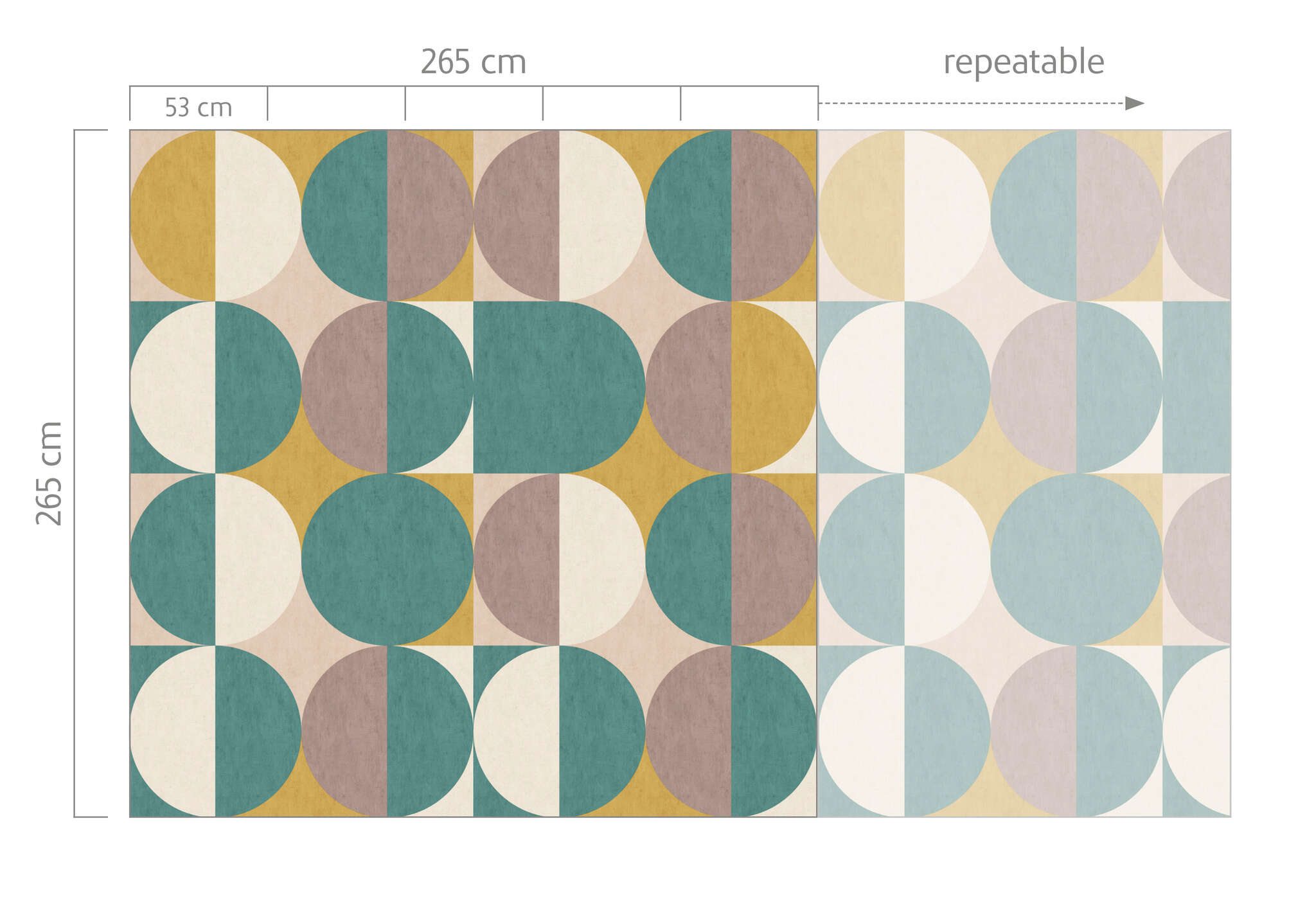 10-363999 Bildauschnitt 1 magicwalls Papier peint Retro 363999