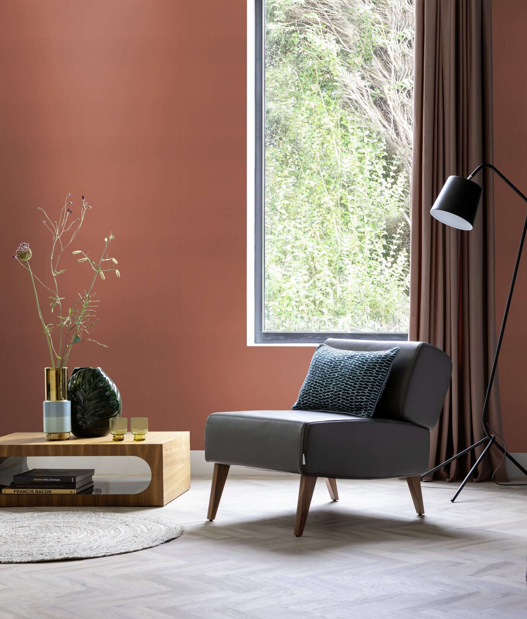 10-692730 Raumbilder (automatisch) 2 Unrolled wallpaper roll with Single-colour wallpaper with a textile texture