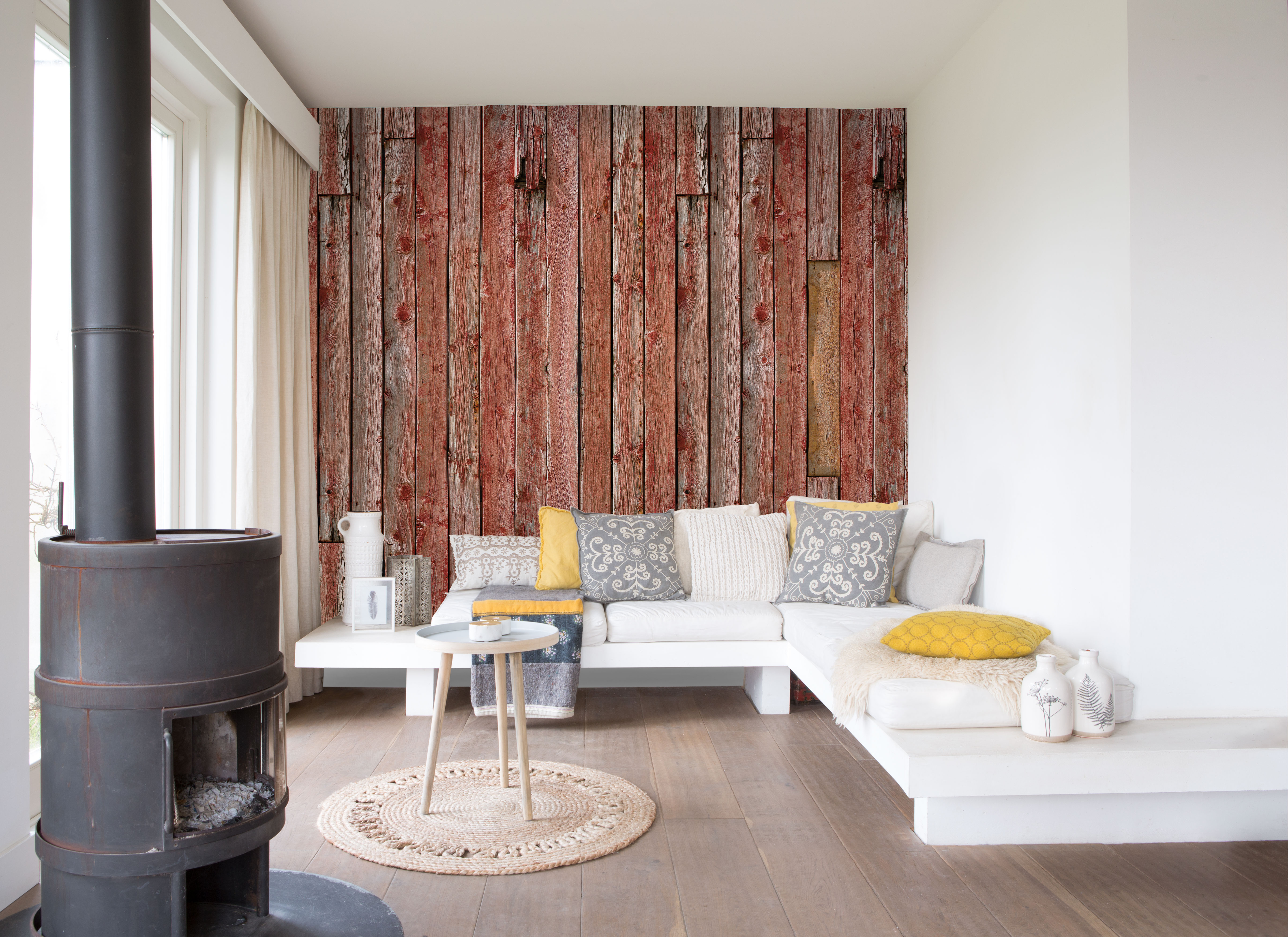 Young Artists photo wallpaper wood look 100372 Young Artists photo wallpaper wood look 100372