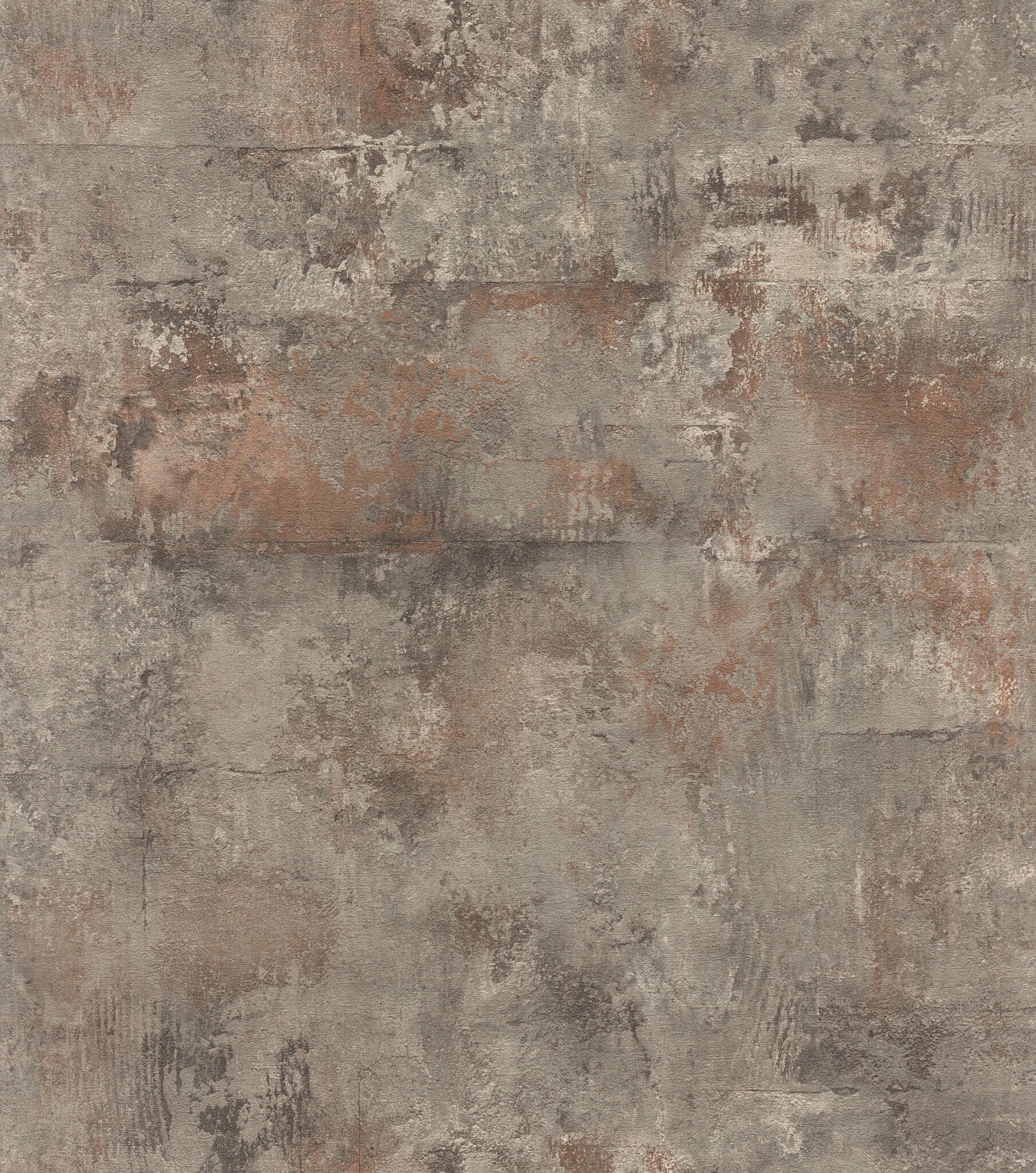 Selbstklebende Tapete Atlas 371512 - Industrial Betonoptik in Grau Papier peint adhésif Atlas 371512 - Aspect industriel béton gris et marron