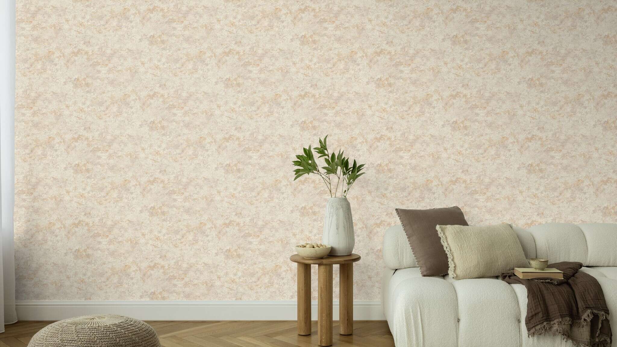 10-497519 Raumsituationen 2 Terra non-woven wallpaper in white - Factory VI 497519