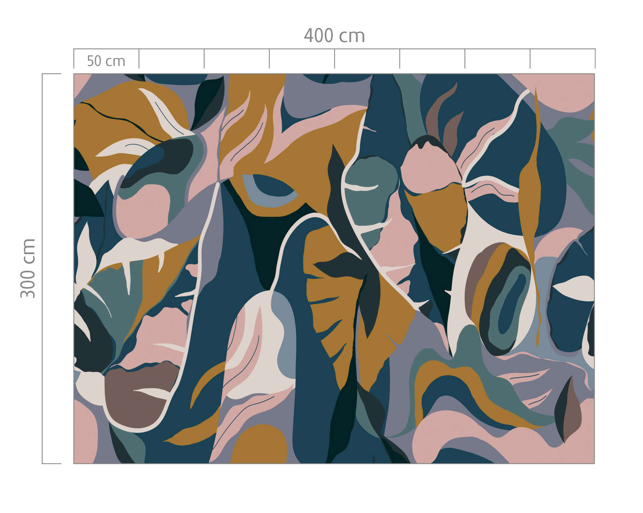 10-688177 Bildauschnitt 1 Tropical House wall mural 688177