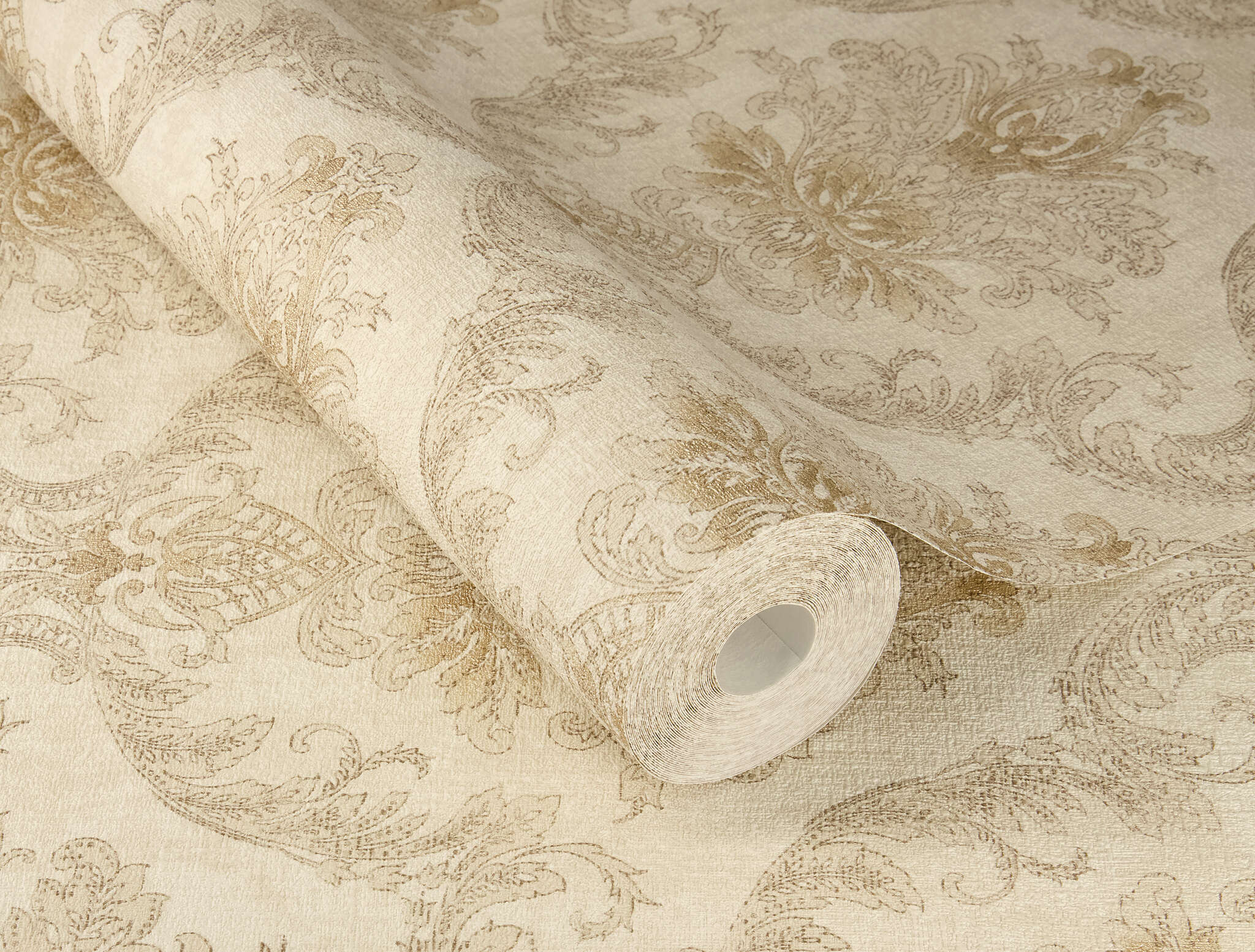 10-816013 Detailaufnahmen 1 Vliestapete Ornamente in Beige 816013
