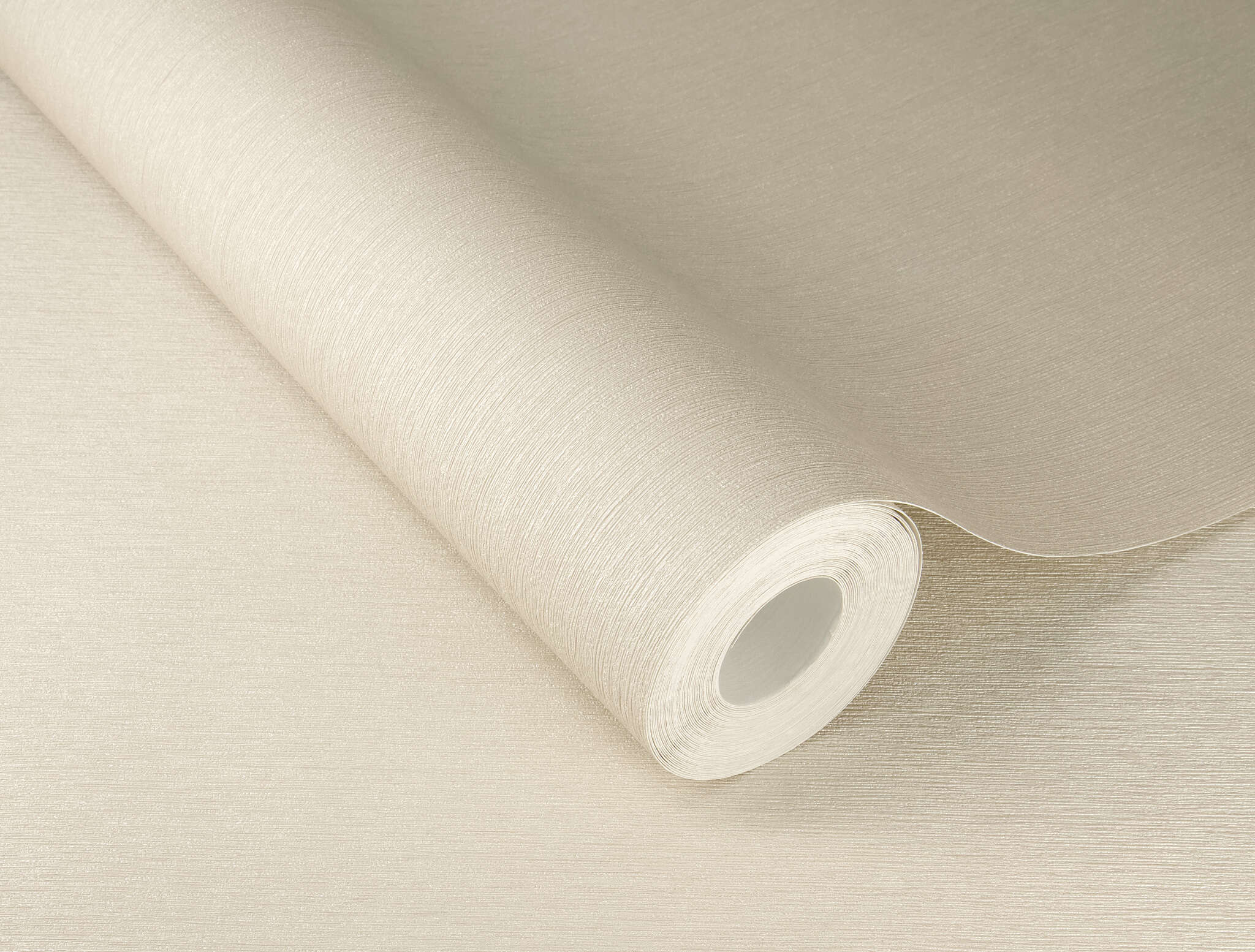 10-978513 Detailaufnahmen 1 Uni Vliestapete in Beige-braun Unitex 978513