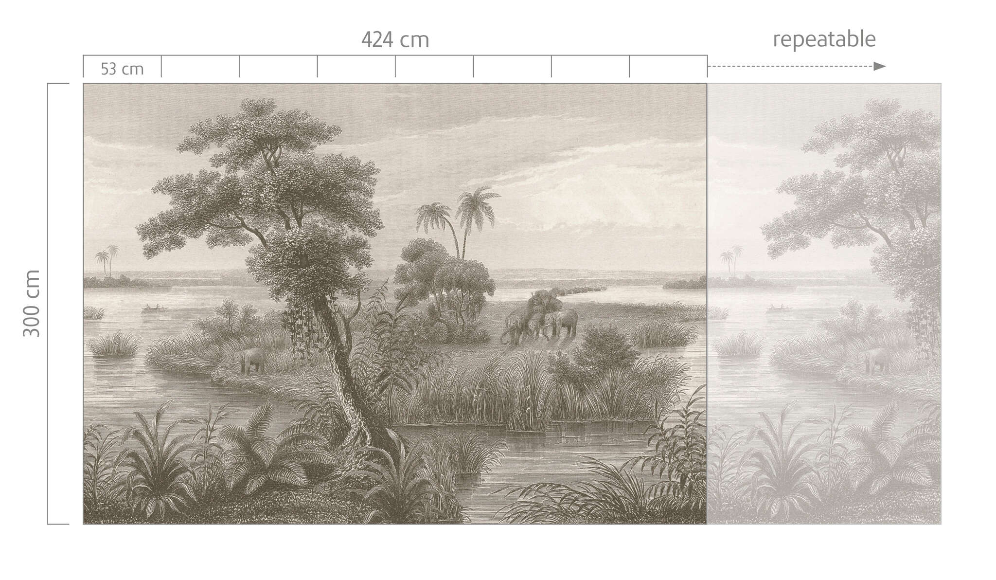 10-556155 Bildauschnitt 1 Wall mural Lirico 556155