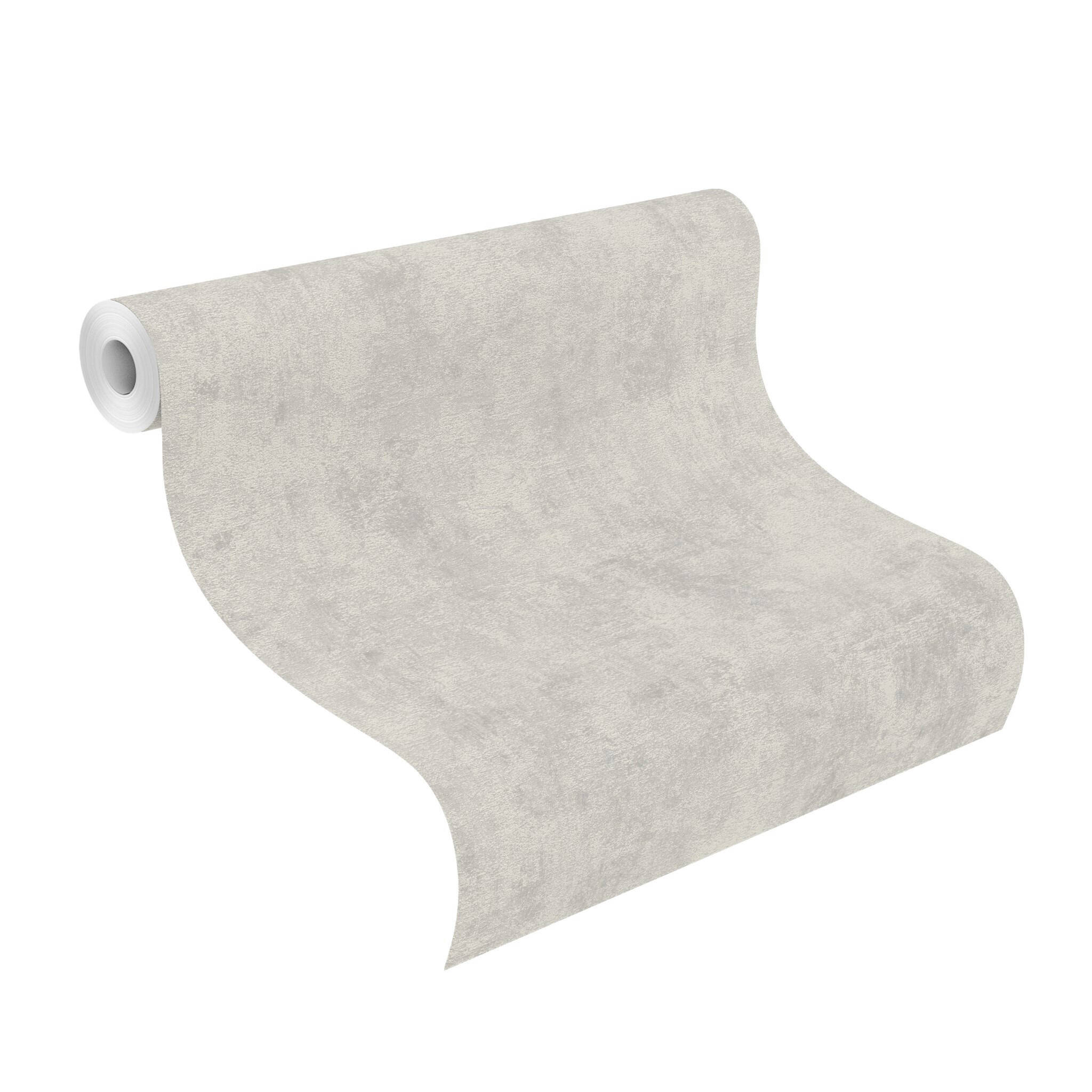 10-350302 Rolle abgerollt 1 Non-woven wallpaper in gray Selection Relief/non-woven 350302