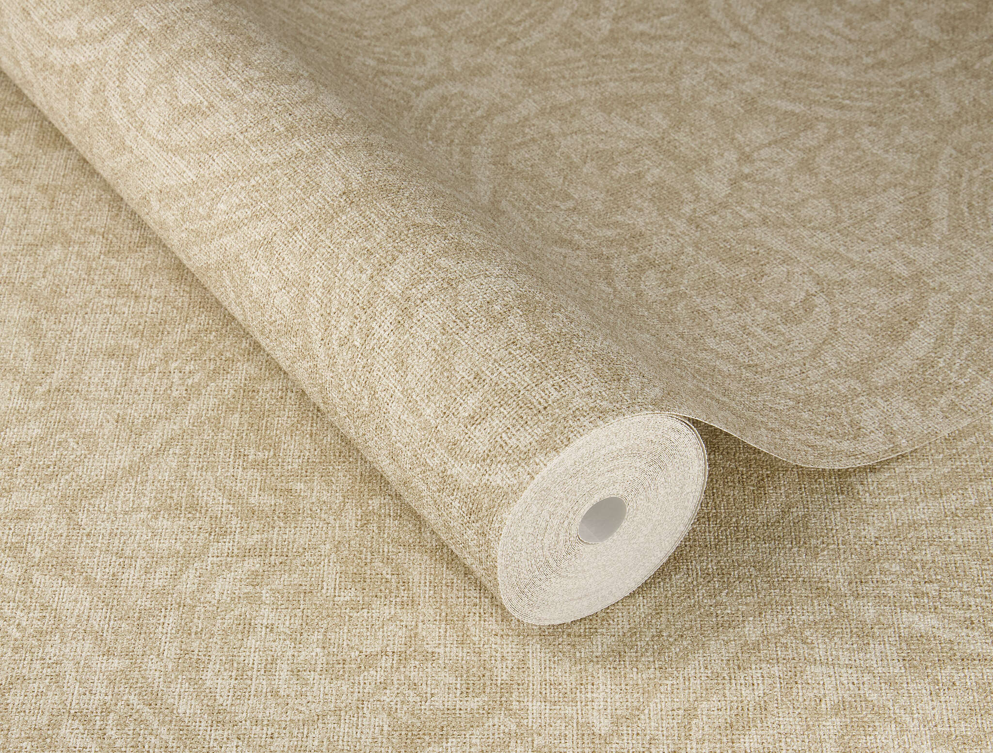 10-613322 Detailaufnahmen 1 Vliestapete Ornamente in Beige - Atelier Tissé Grace 613322